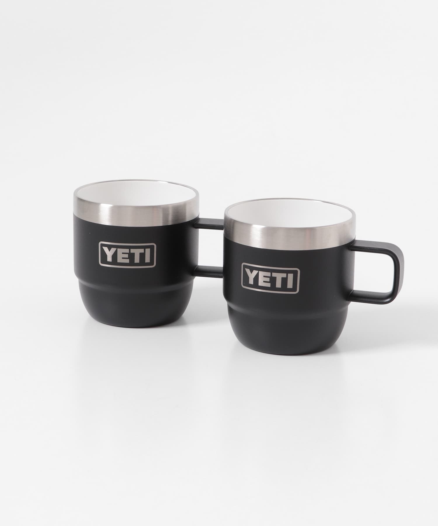 YETI　6oz STACKABLE MUGS 2PK ブラック one
