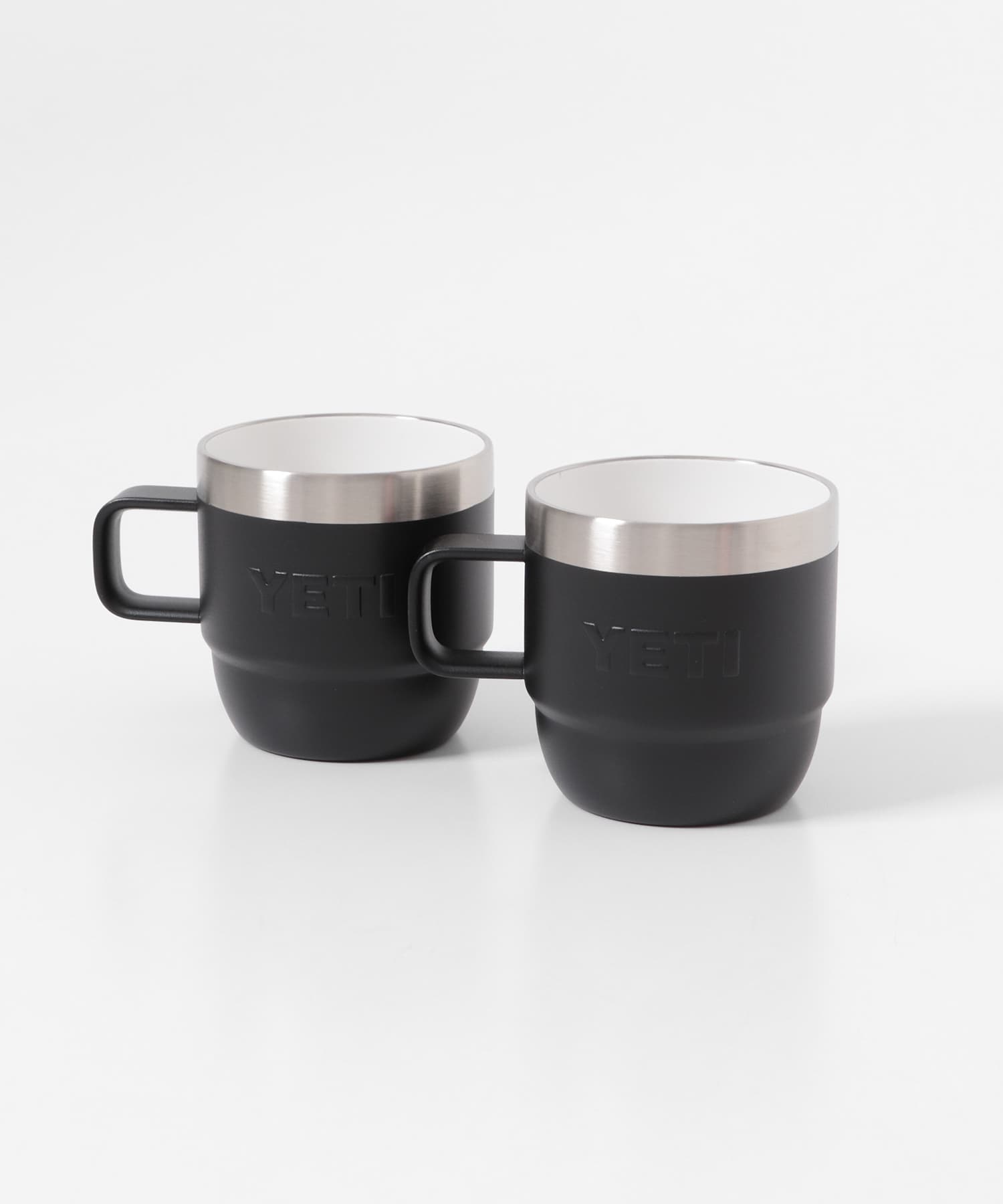 YETI　6oz STACKABLE MUGS 2PK ブラック one