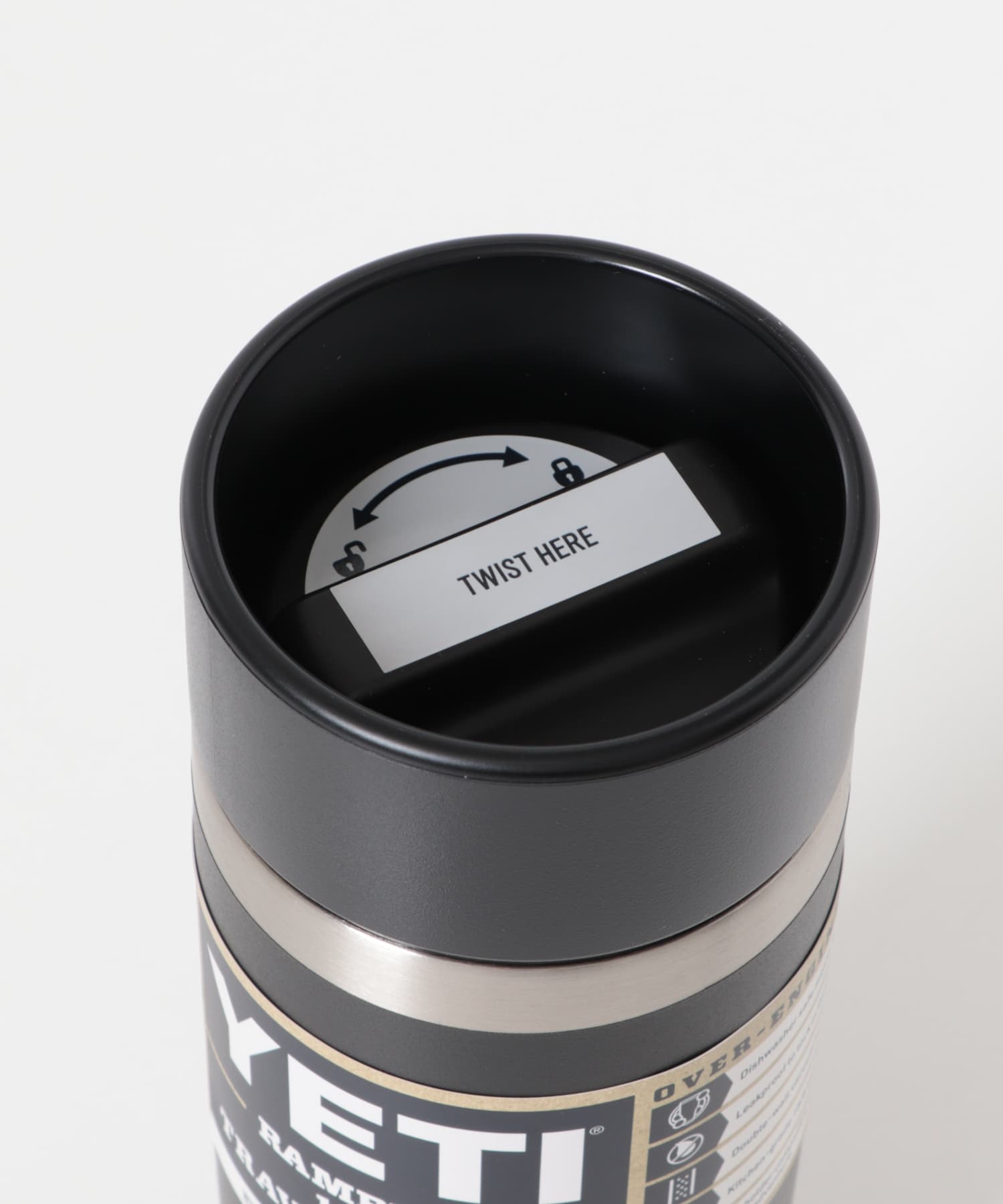 YETI　16 oz TRAVELBOTTLE ブラック one