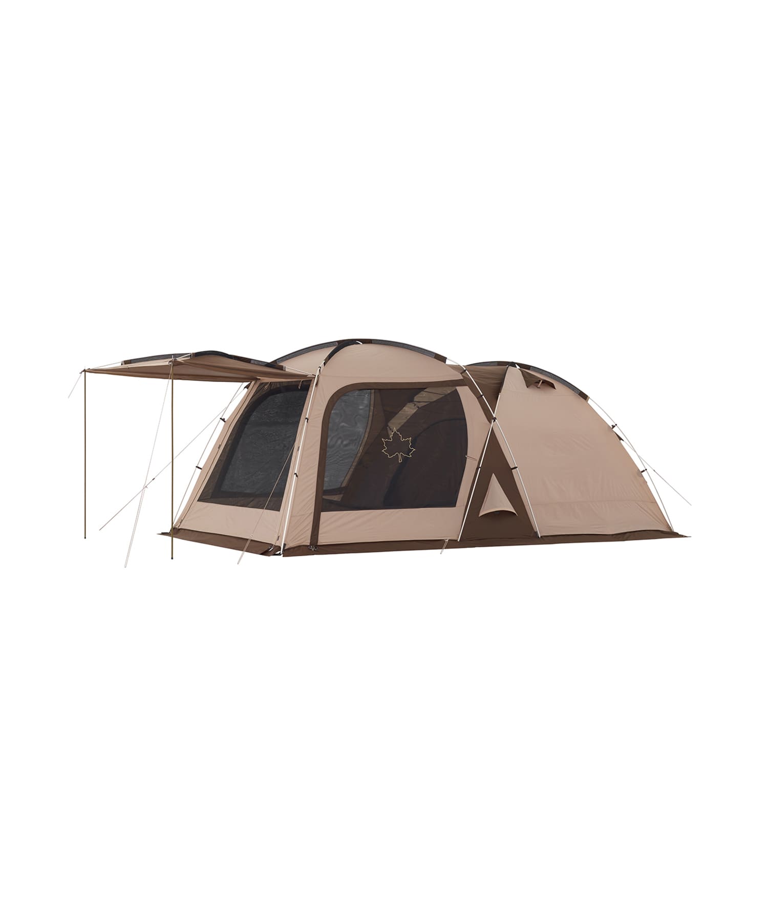 LOGOS Tradcanvas PANELドゥーブルXL(- BEIGExBRN): キャンプ用品