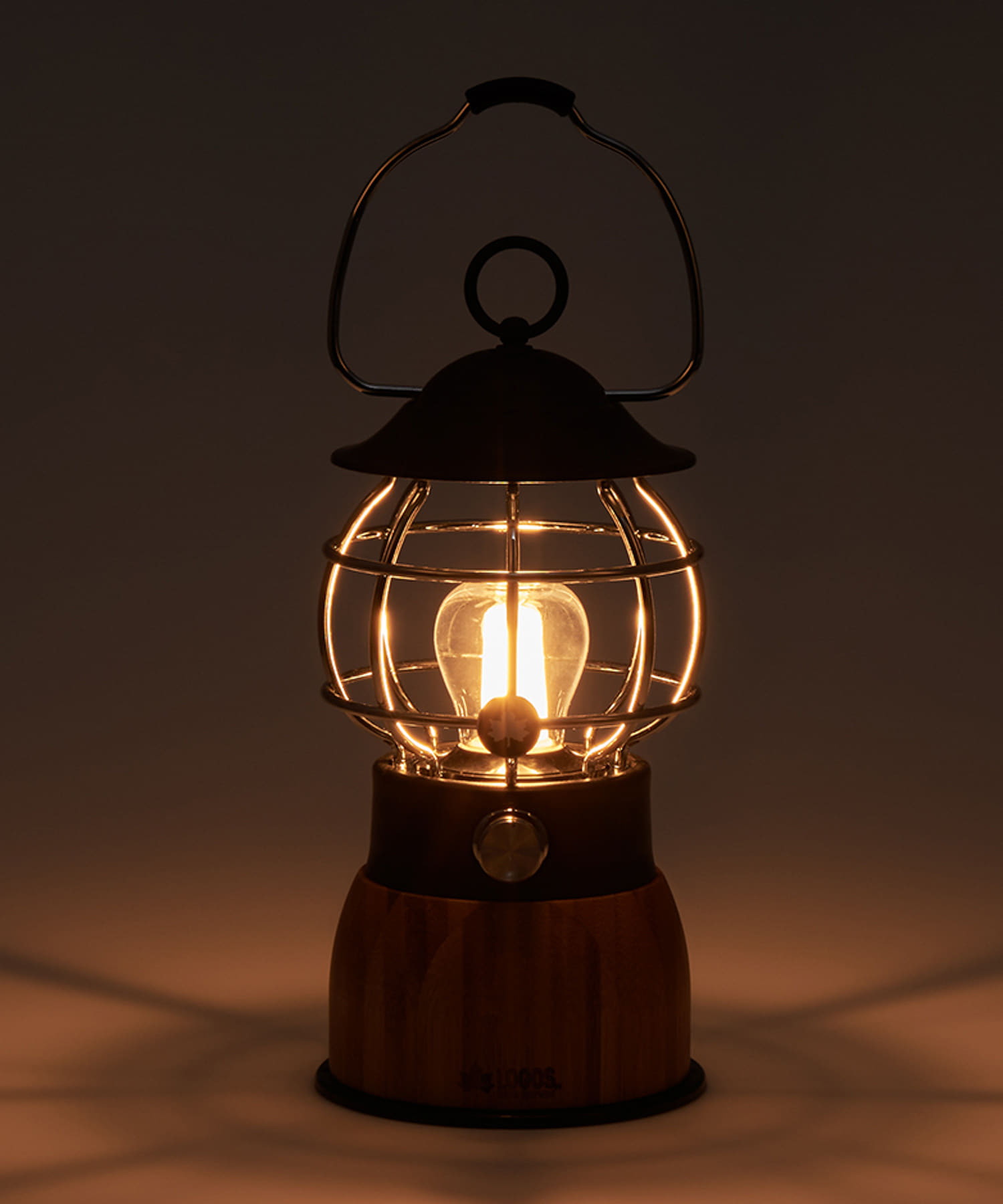 LOGOS　Bambooゆらめき・コテージランタン BLACK -