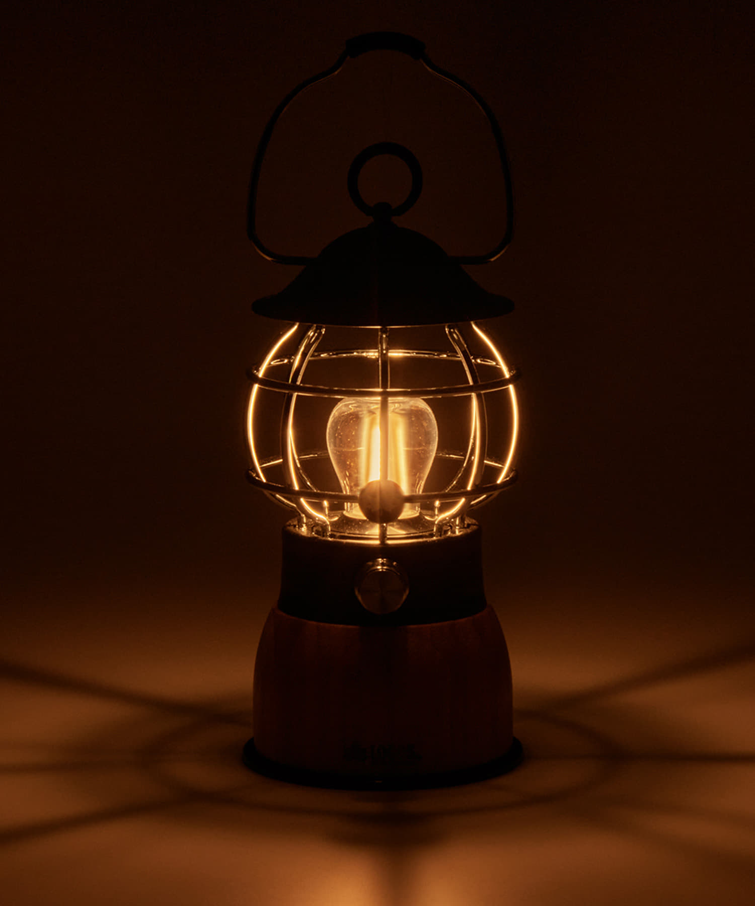 LOGOS　Bambooゆらめき・コテージランタン BLACK -