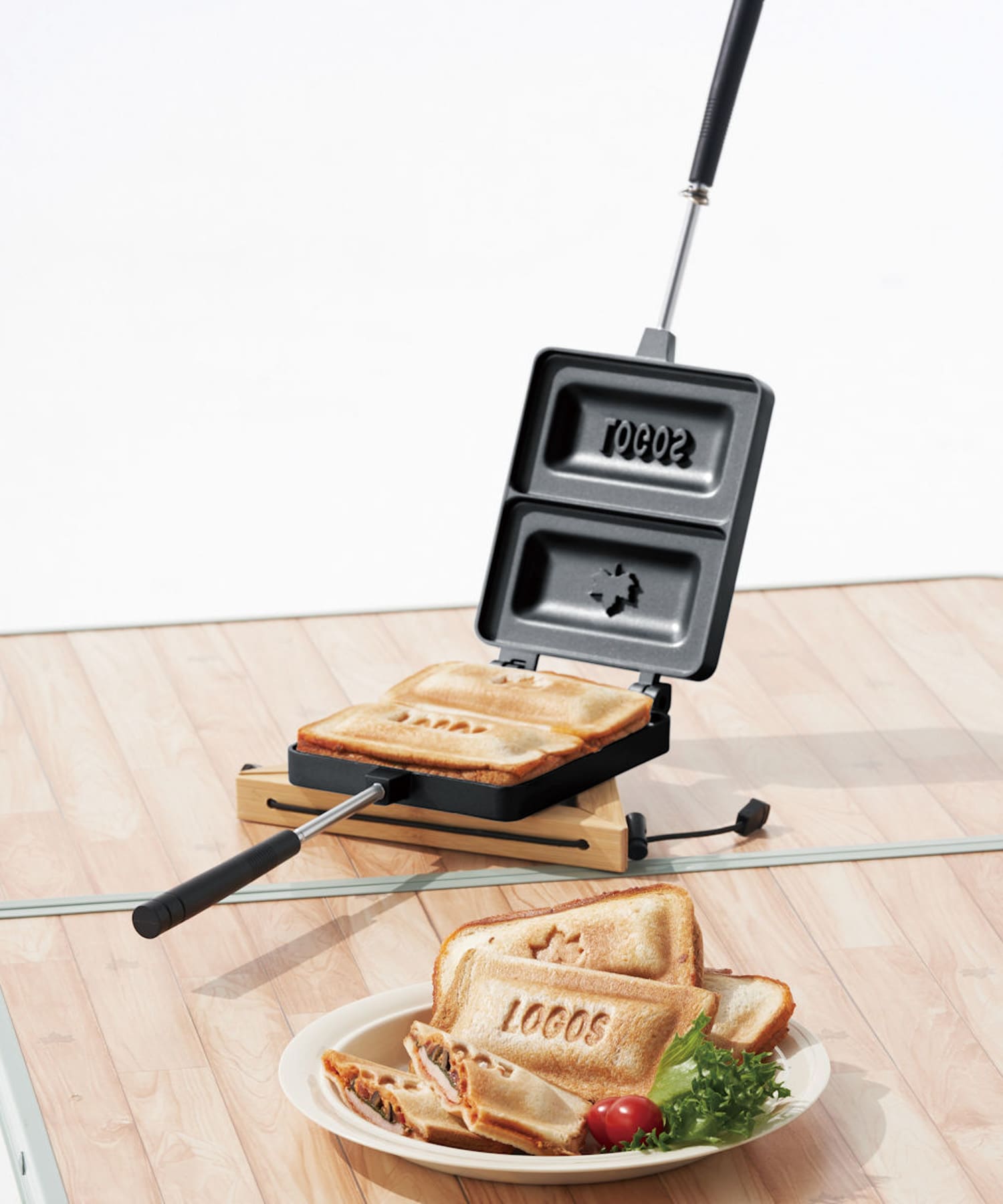 LOGOS　LOGOS ホットサンドパン-BA BLACK -