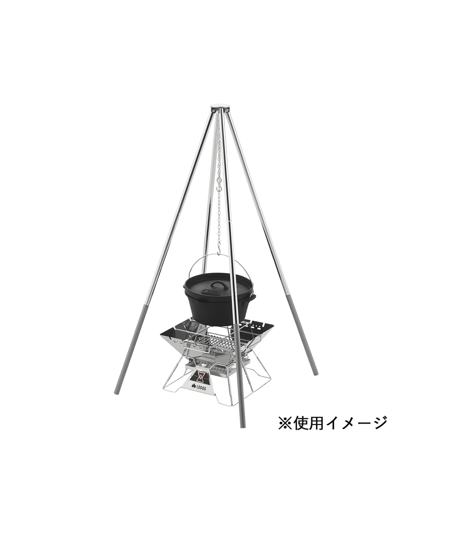 LOGOS　LOGOS the ピラミッドTAKIBI L SILVER -