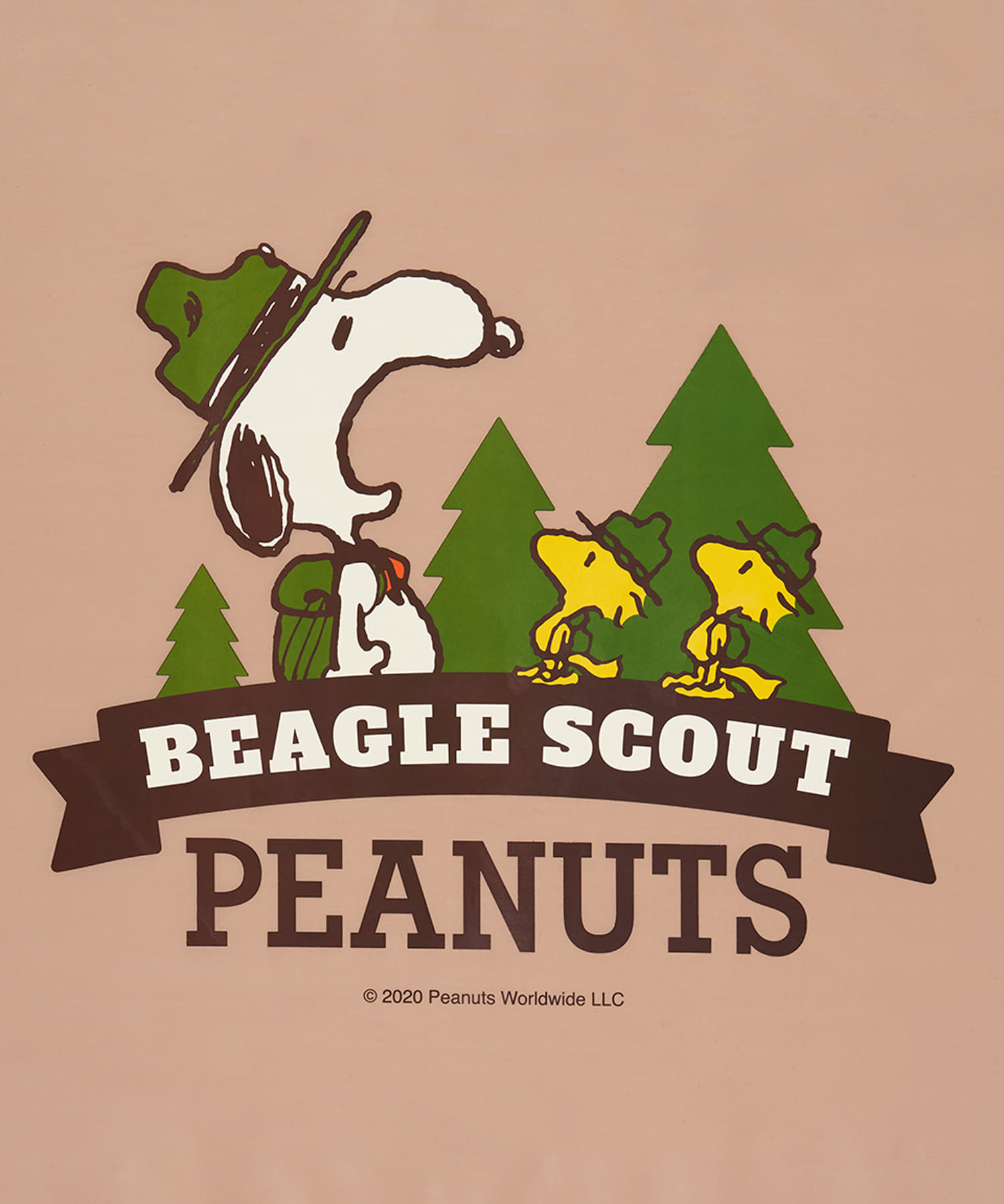 LOGOS　SNOOPY Tepee テント BEIGExBRN -