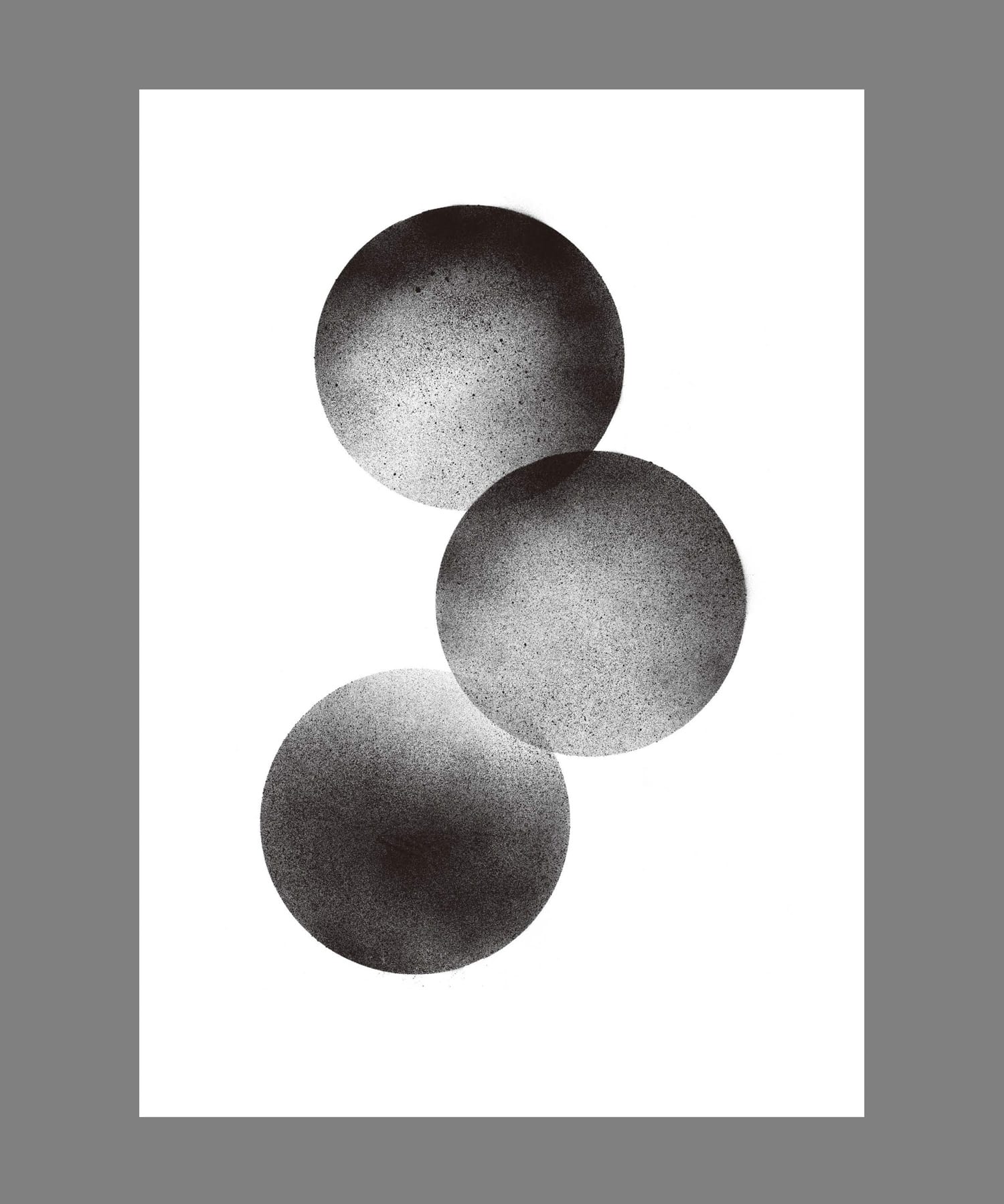 STILLEBEN PRINT COLL　Three Moons No.17