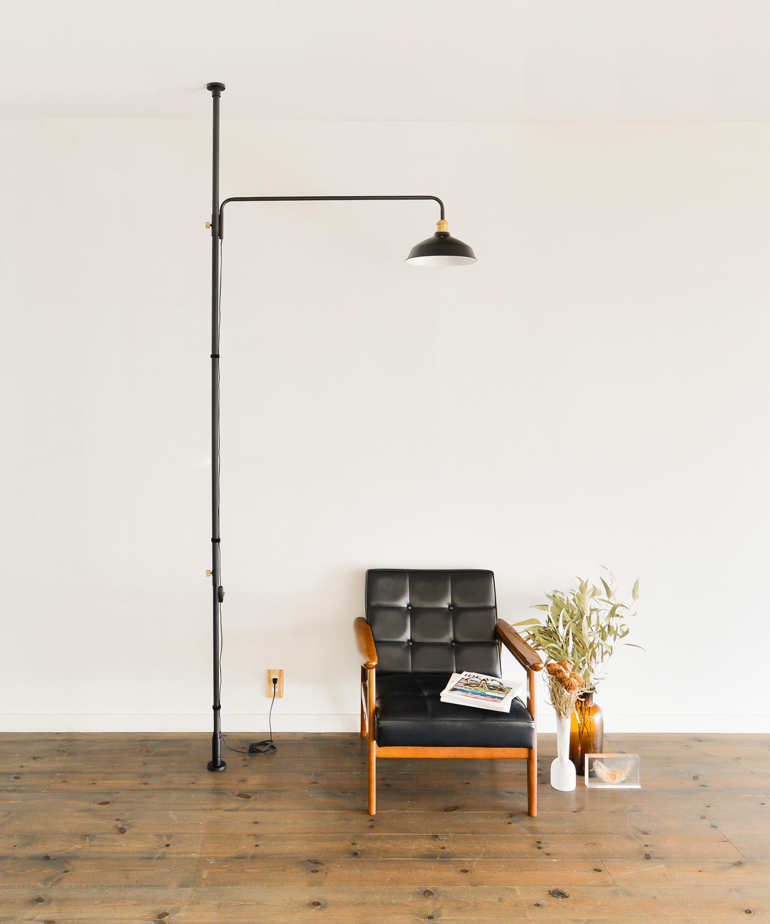 DRAW A LINE　Lamp Arm L Black ブラック FREE