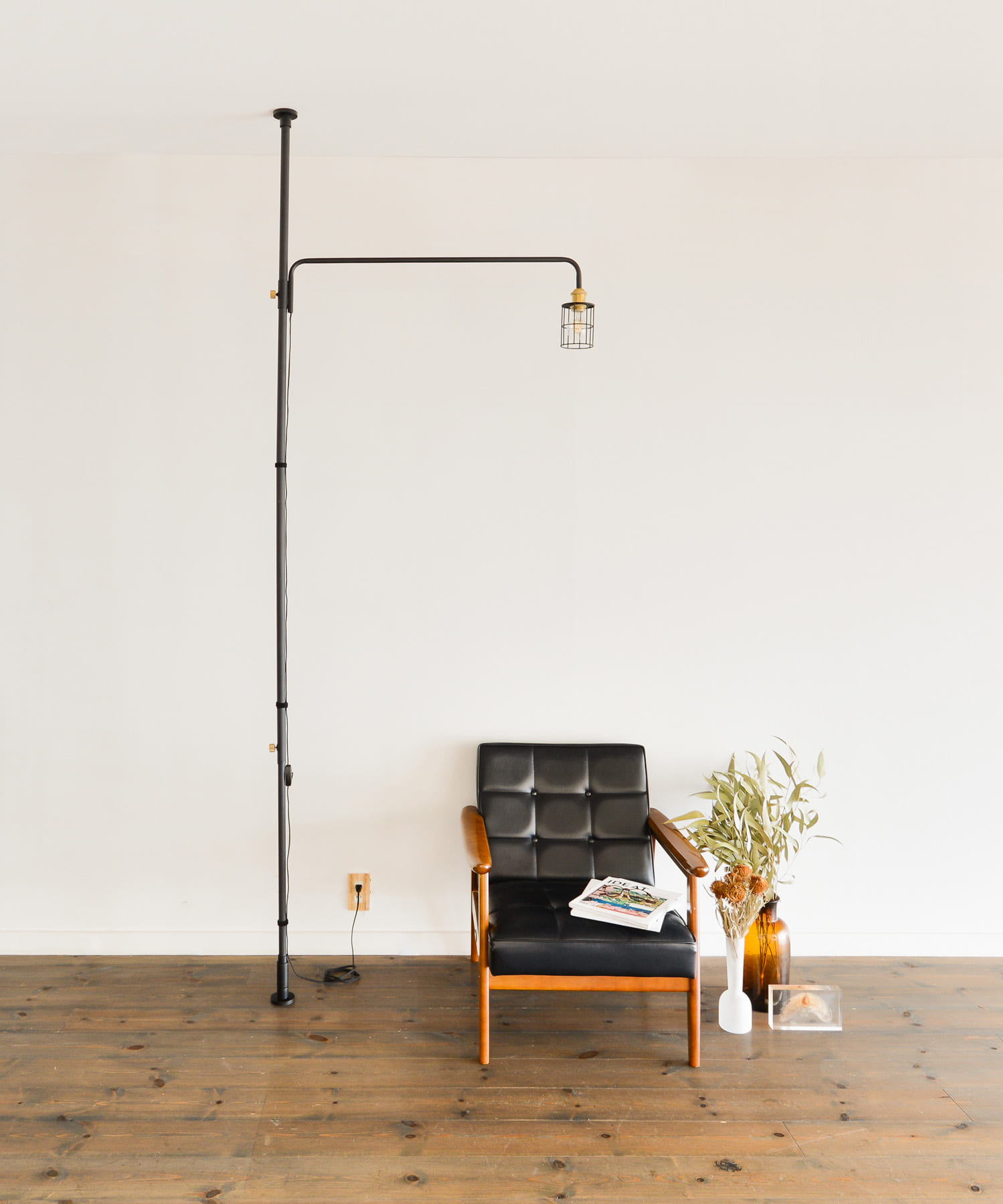 DRAW A LINE　Lamp Arm L Black ブラック FREE