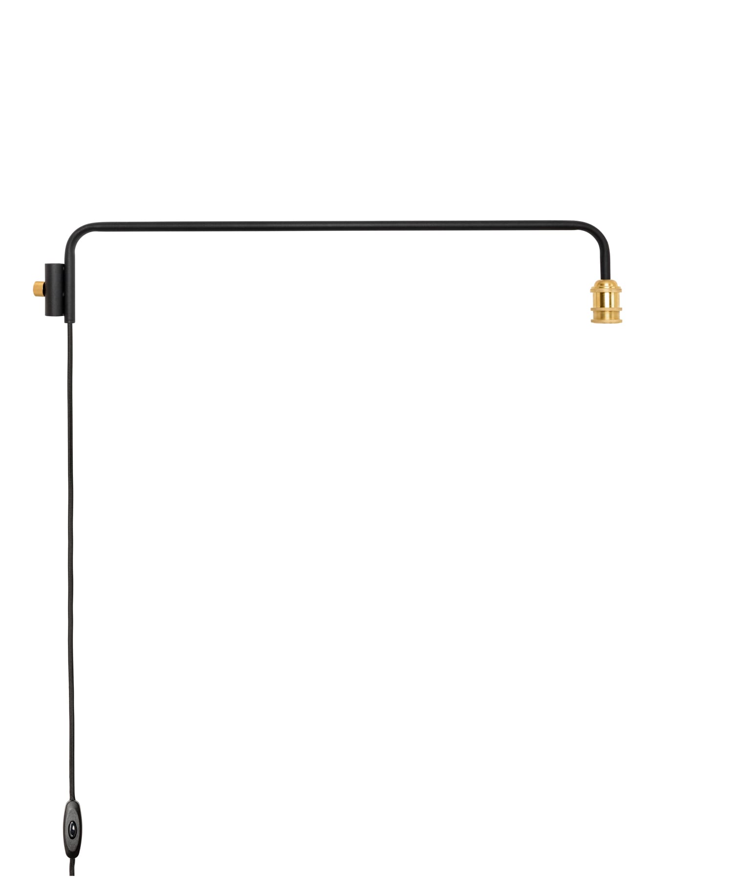 DRAW A LINE　Lamp Arm L Black ブラック FREE