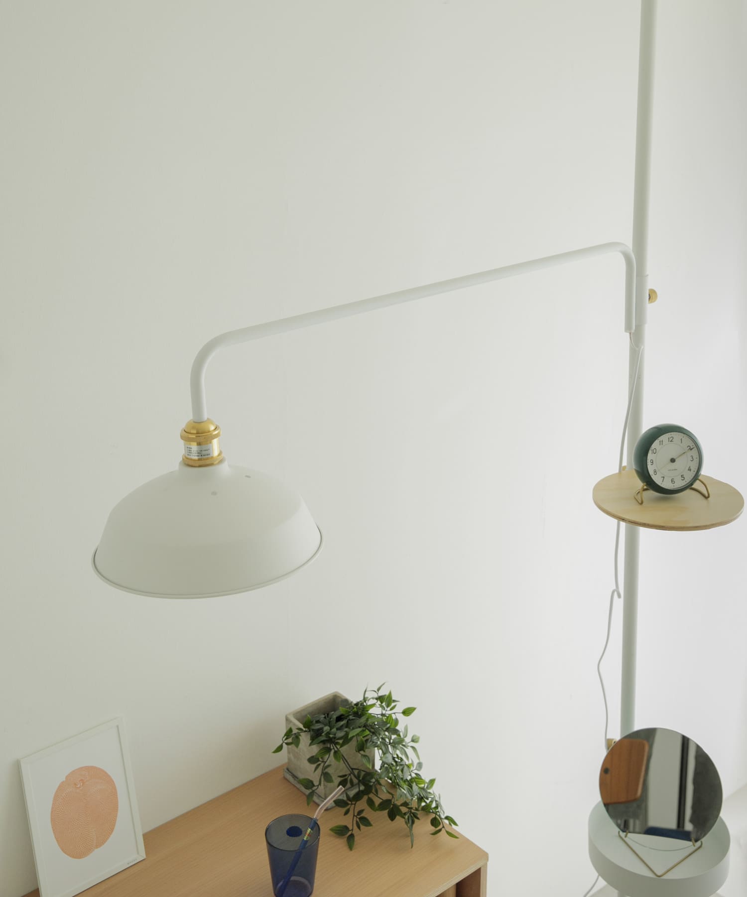 DRAW A LINE　Lamp Arm L White ホワイト FREE