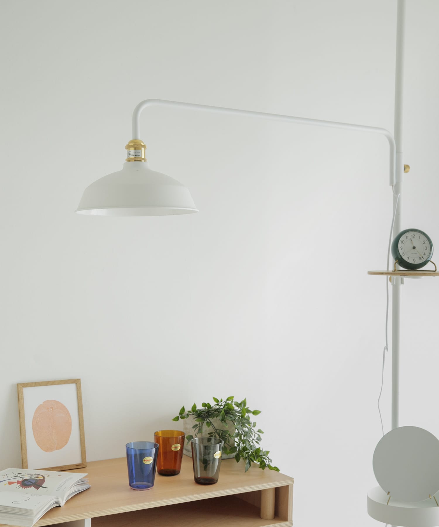 DRAW A LINE　Lamp Arm L White ホワイト FREE