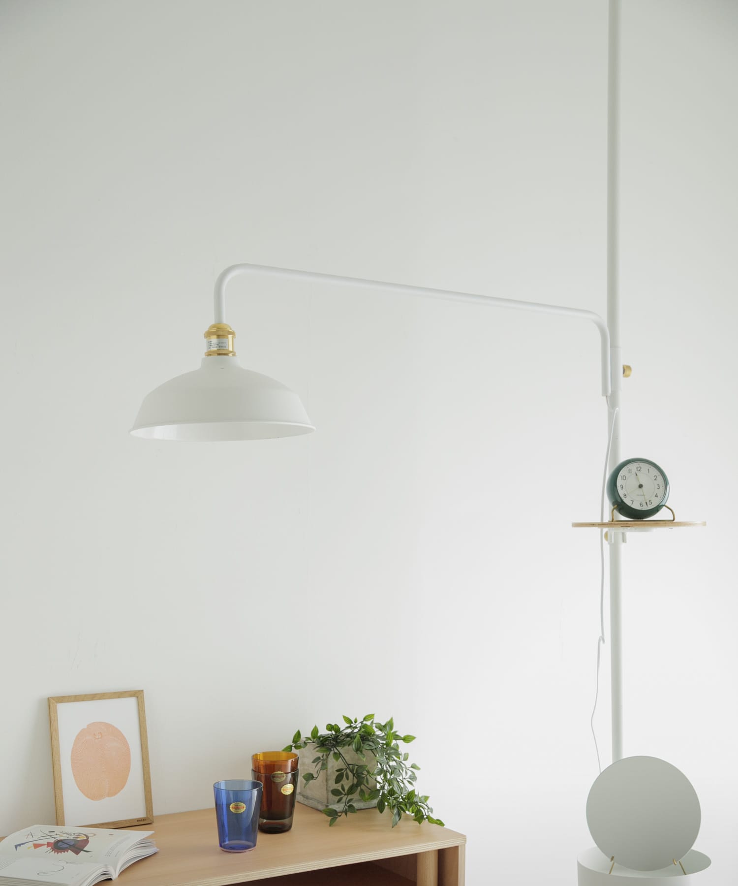 DRAW A LINE　Lamp Arm L White ホワイト FREE