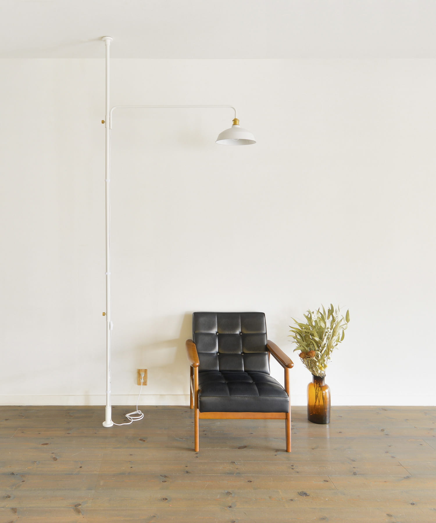 DRAW A LINE　Lamp Arm L White ホワイト FREE