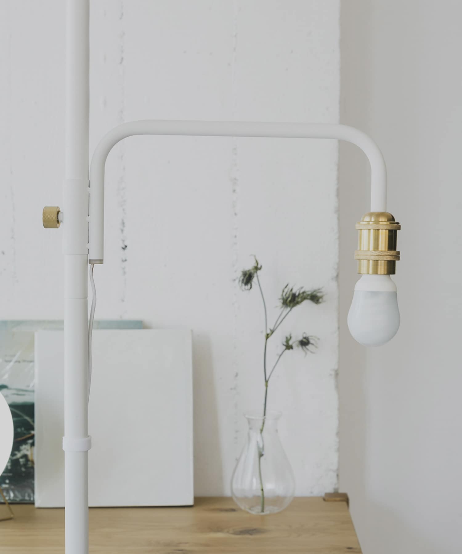 DRAW A LINE　Lamp Arm S White ホワイト FREE