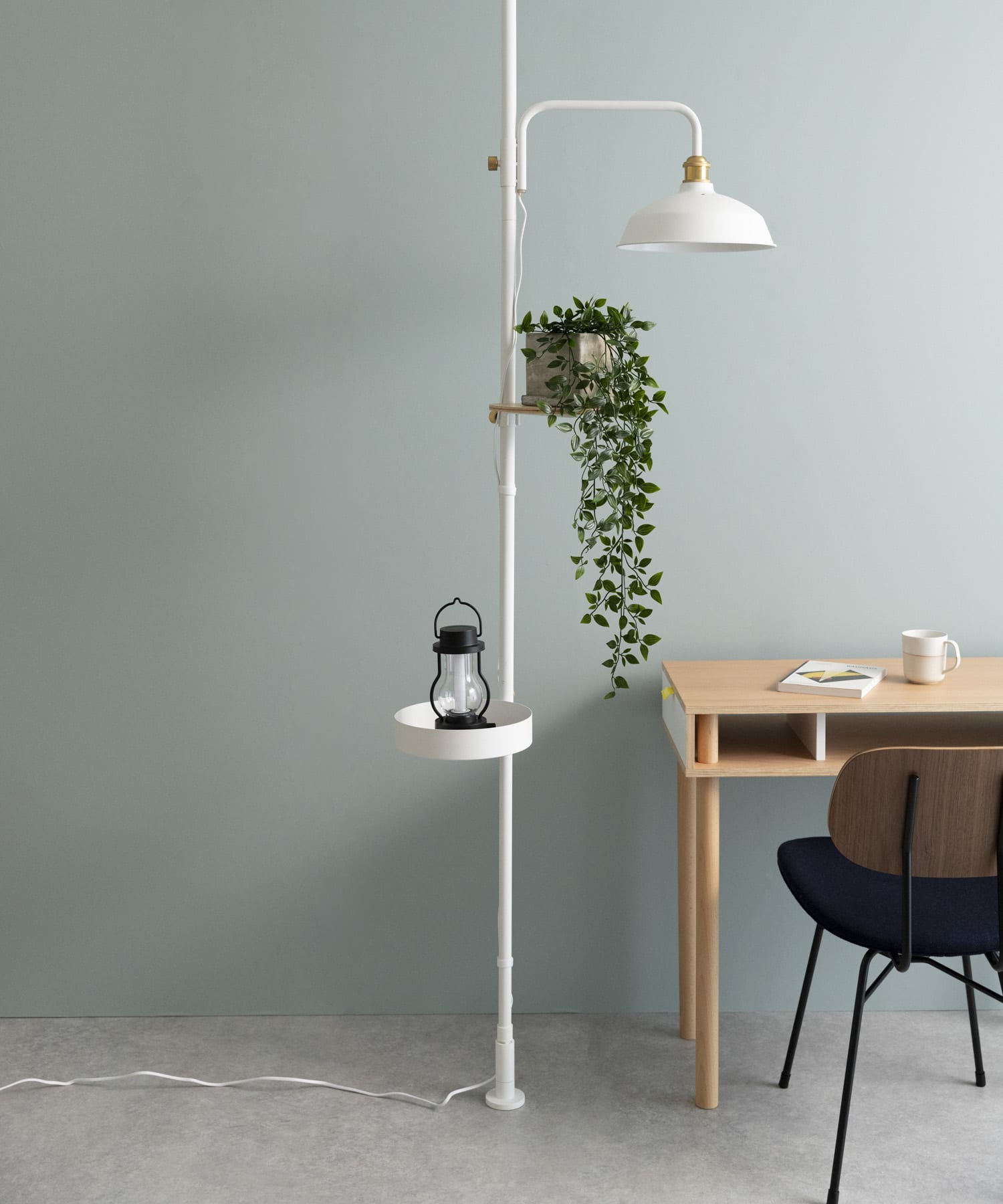DRAW A LINE　Lamp Arm S White ホワイト FREE