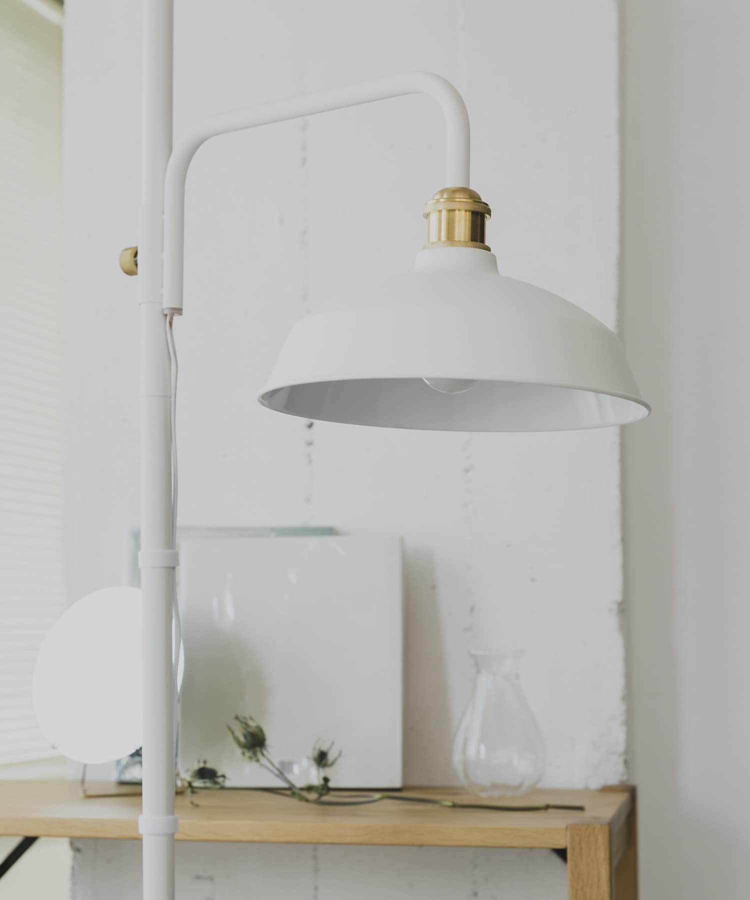 DRAW A LINE　Lamp Arm S White ホワイト FREE