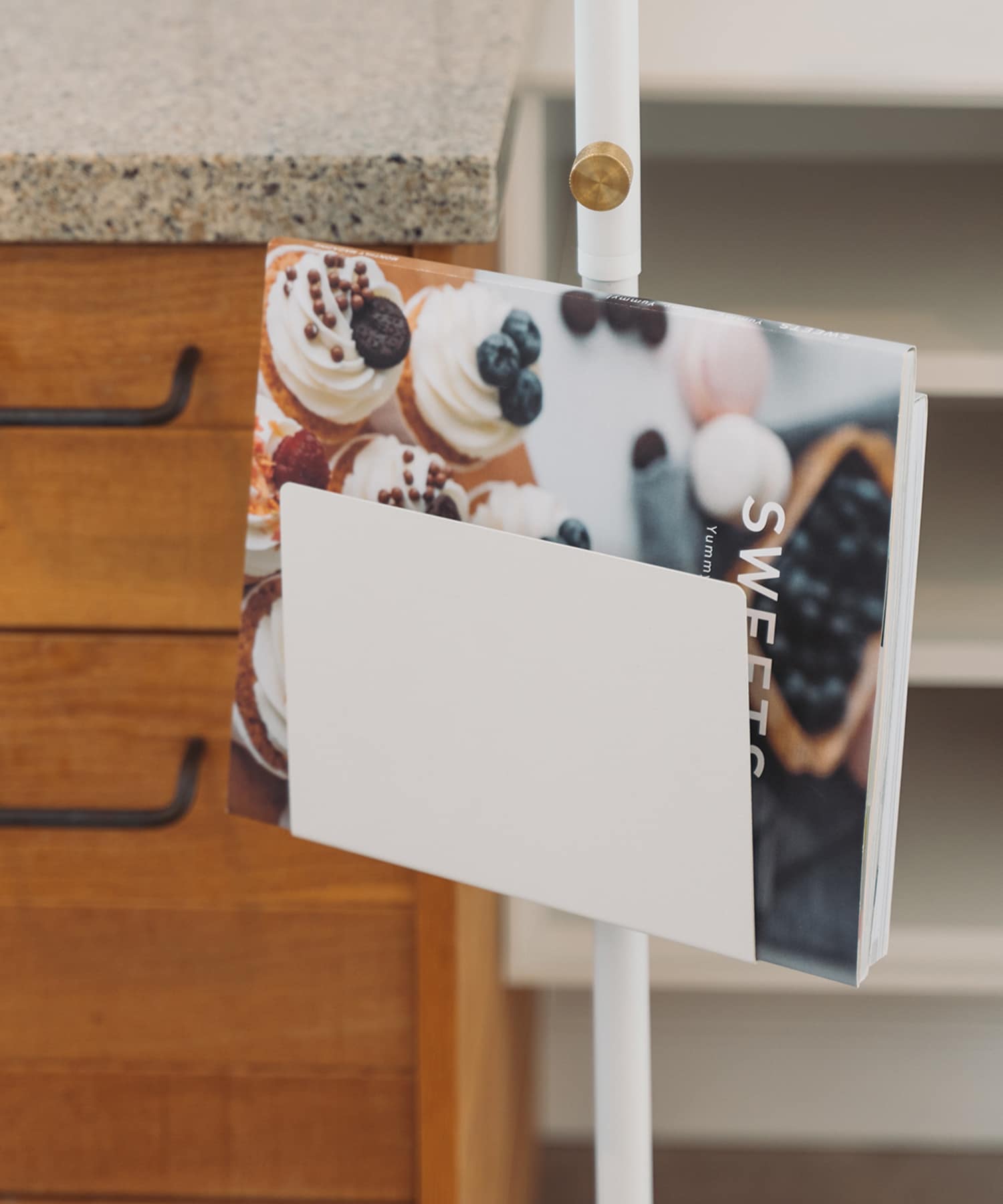 DRAW A LINE　Book Rack WH ホワイト FREE