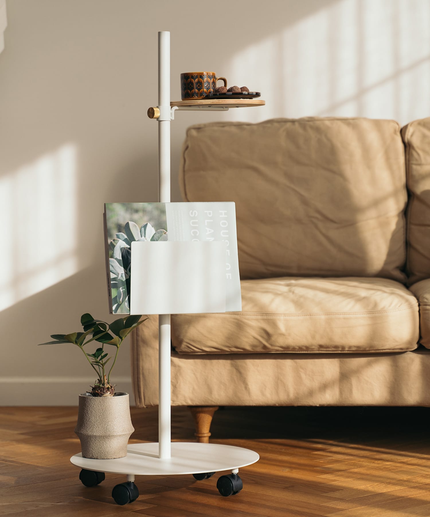 DRAW A LINE　Book Rack WH ホワイト FREE