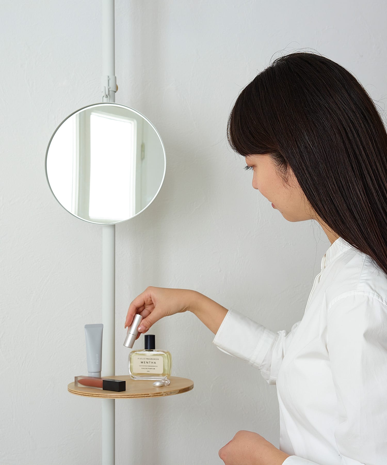 DRAW A LINE　Mirror WH ホワイト FREE