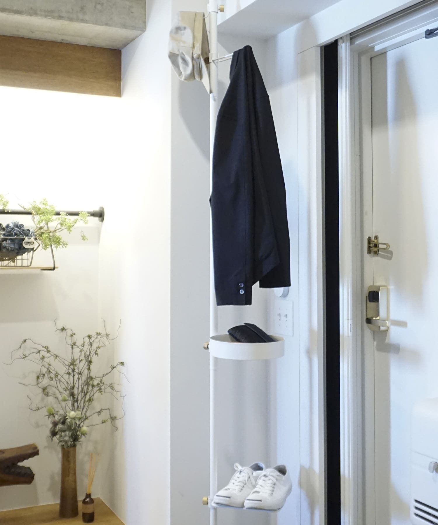 DRAW A LINE　Shoes Rack WH ホワイト FREE