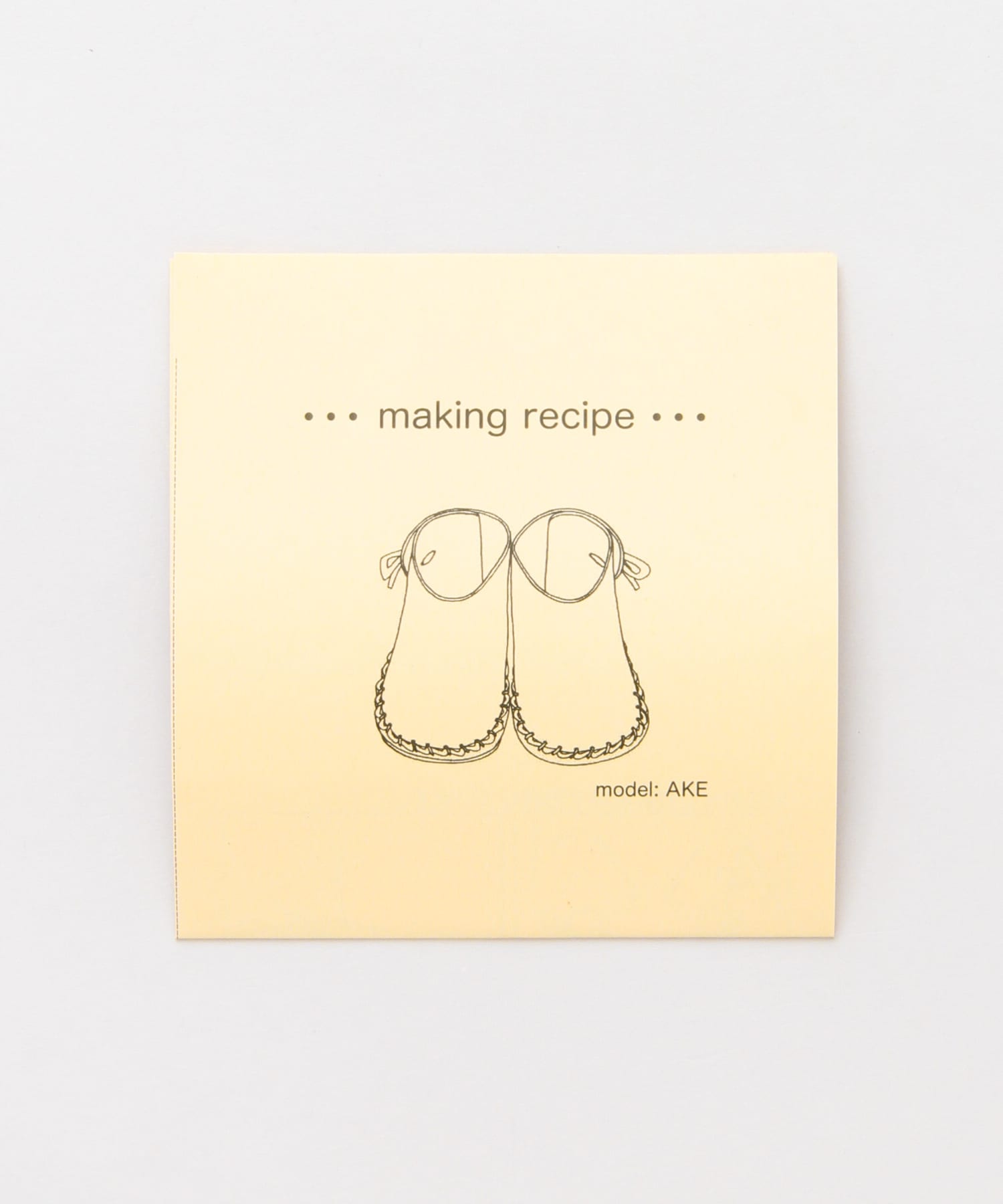 umeloihc　my first baby shoes AKE CAMEL -