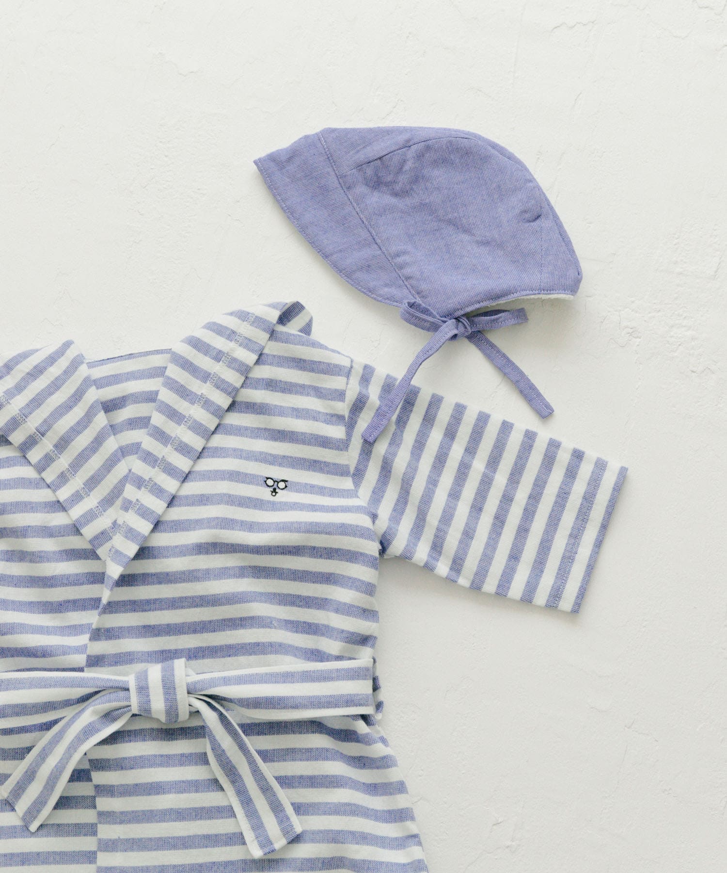 maemukids&baby　タオルキャップ BLUE -