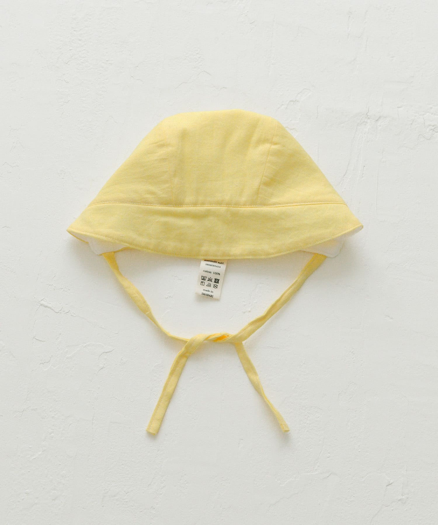 maemukids&baby　タオルキャップ YELLOW -