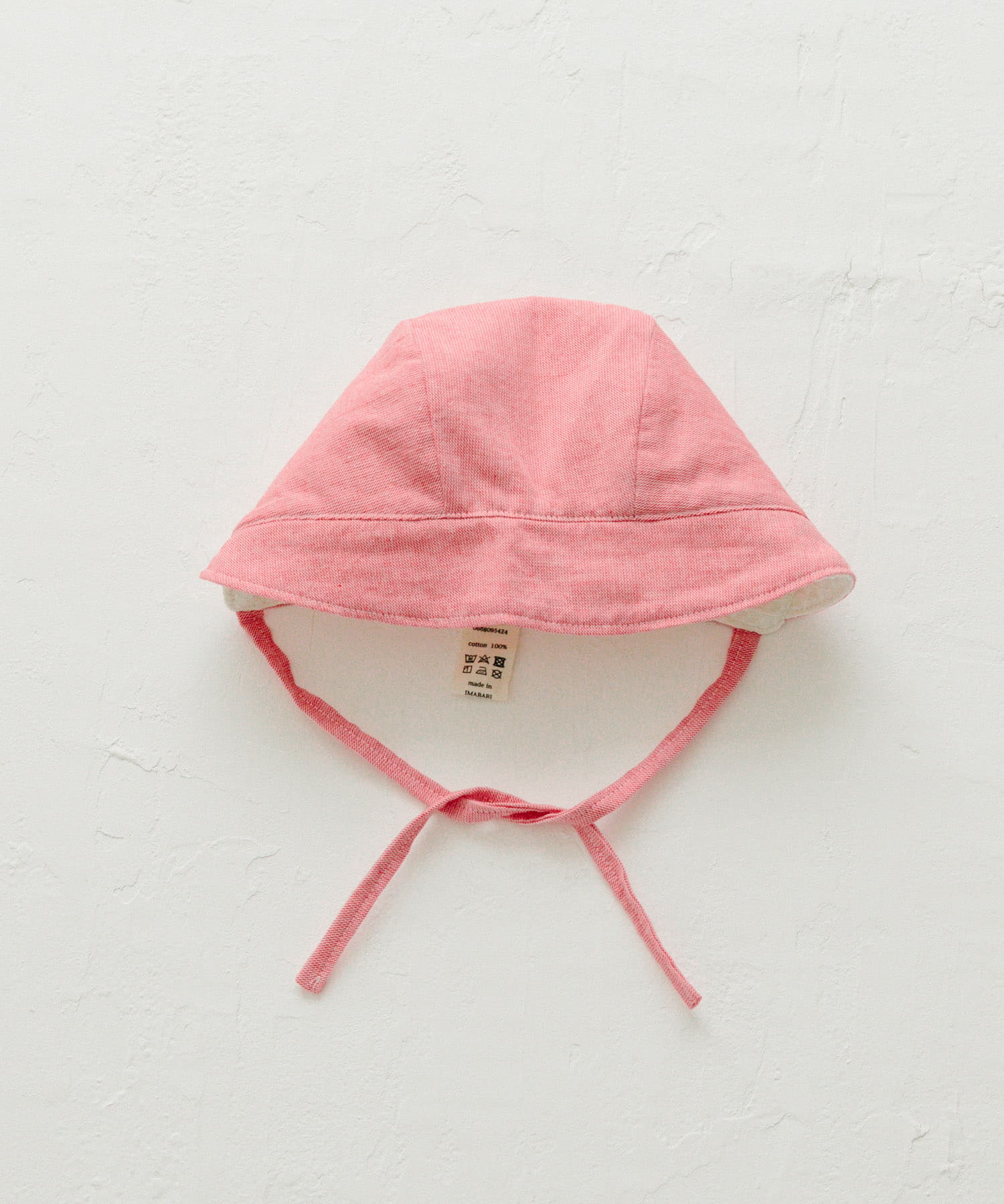 maemukids&baby　タオルキャップ RED -