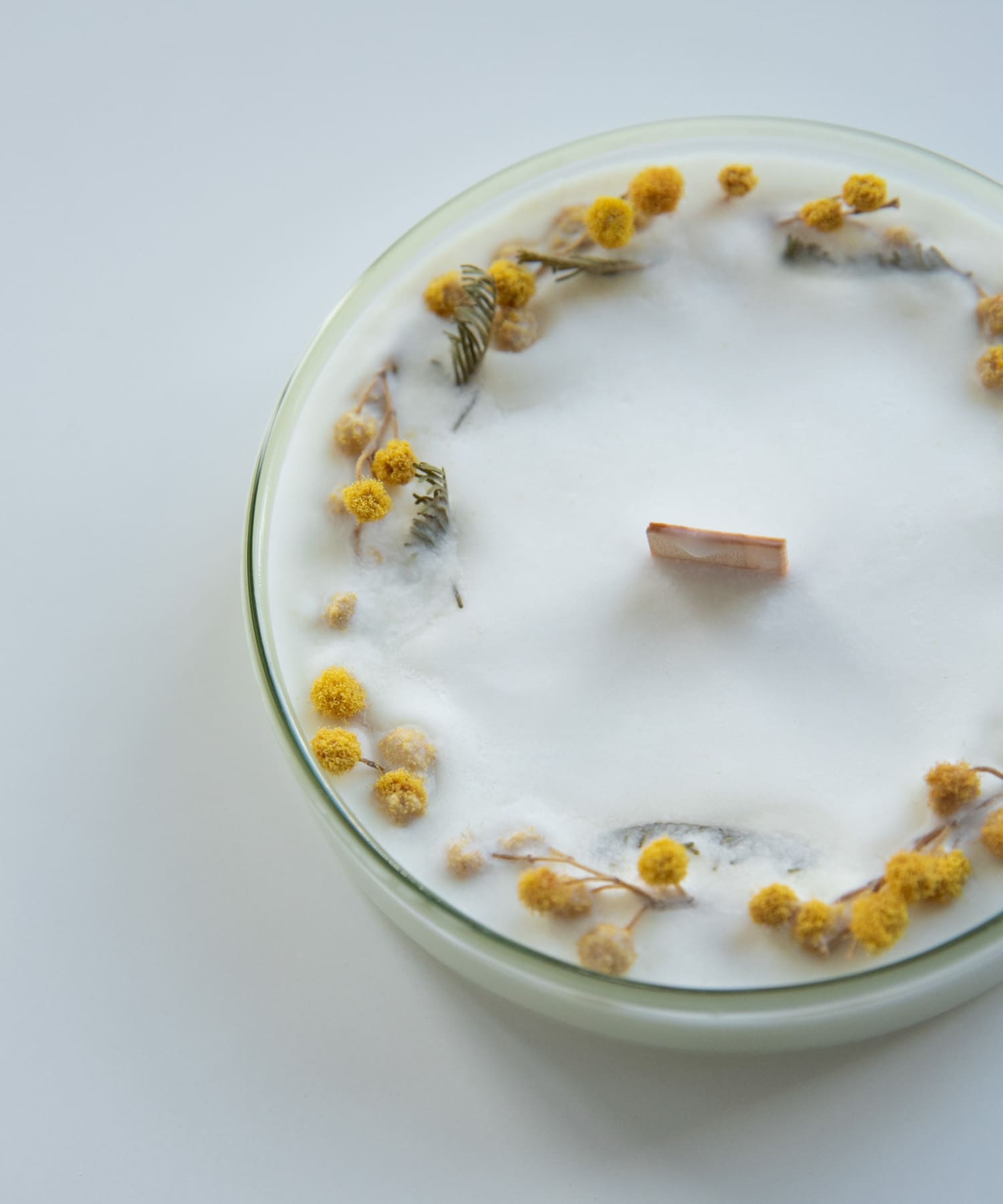 te ao te po candle　メッセージキャンドル mimosa ミモザ -