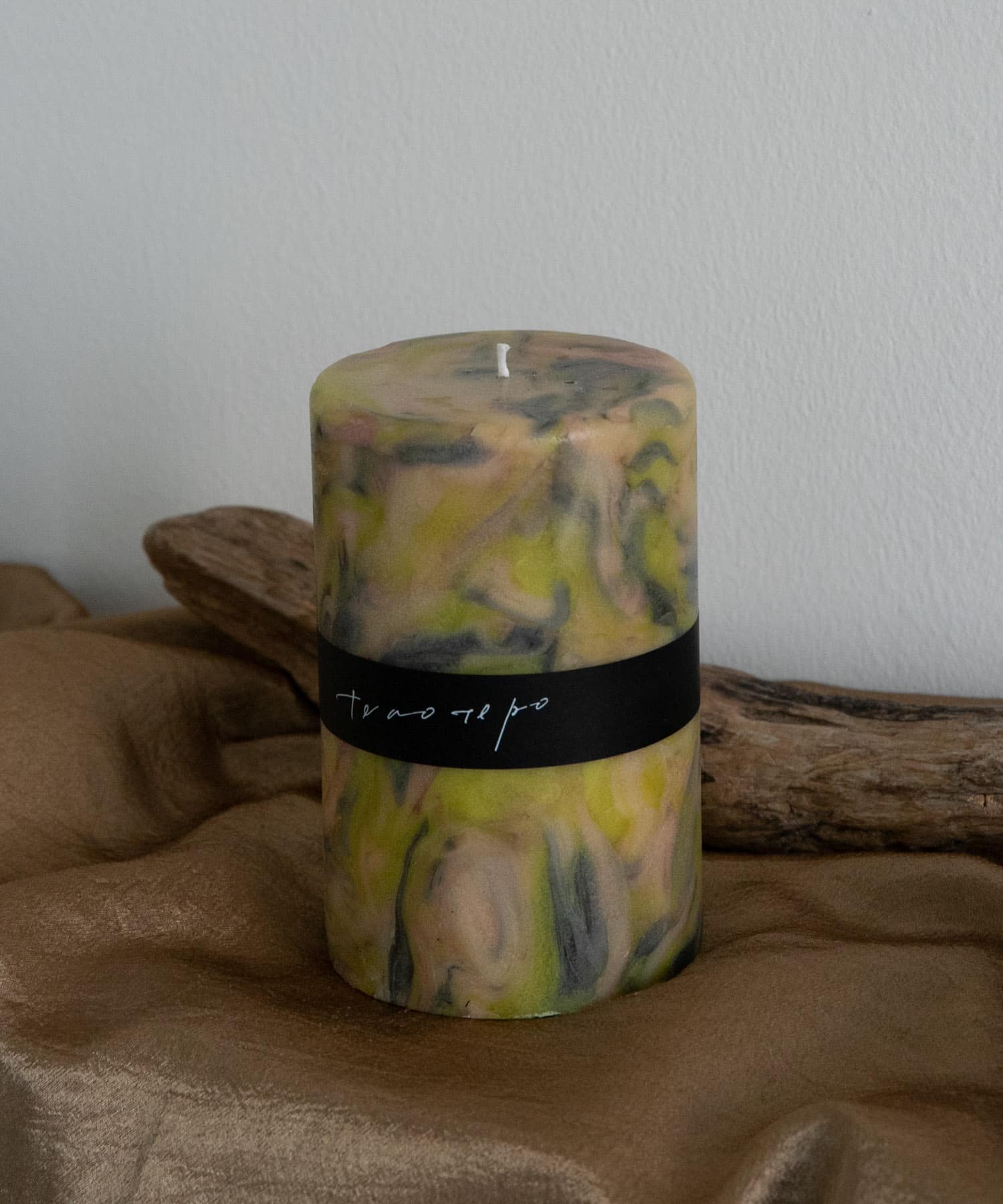 te ao te po candle　キャンドル たまゆら YELLOW -