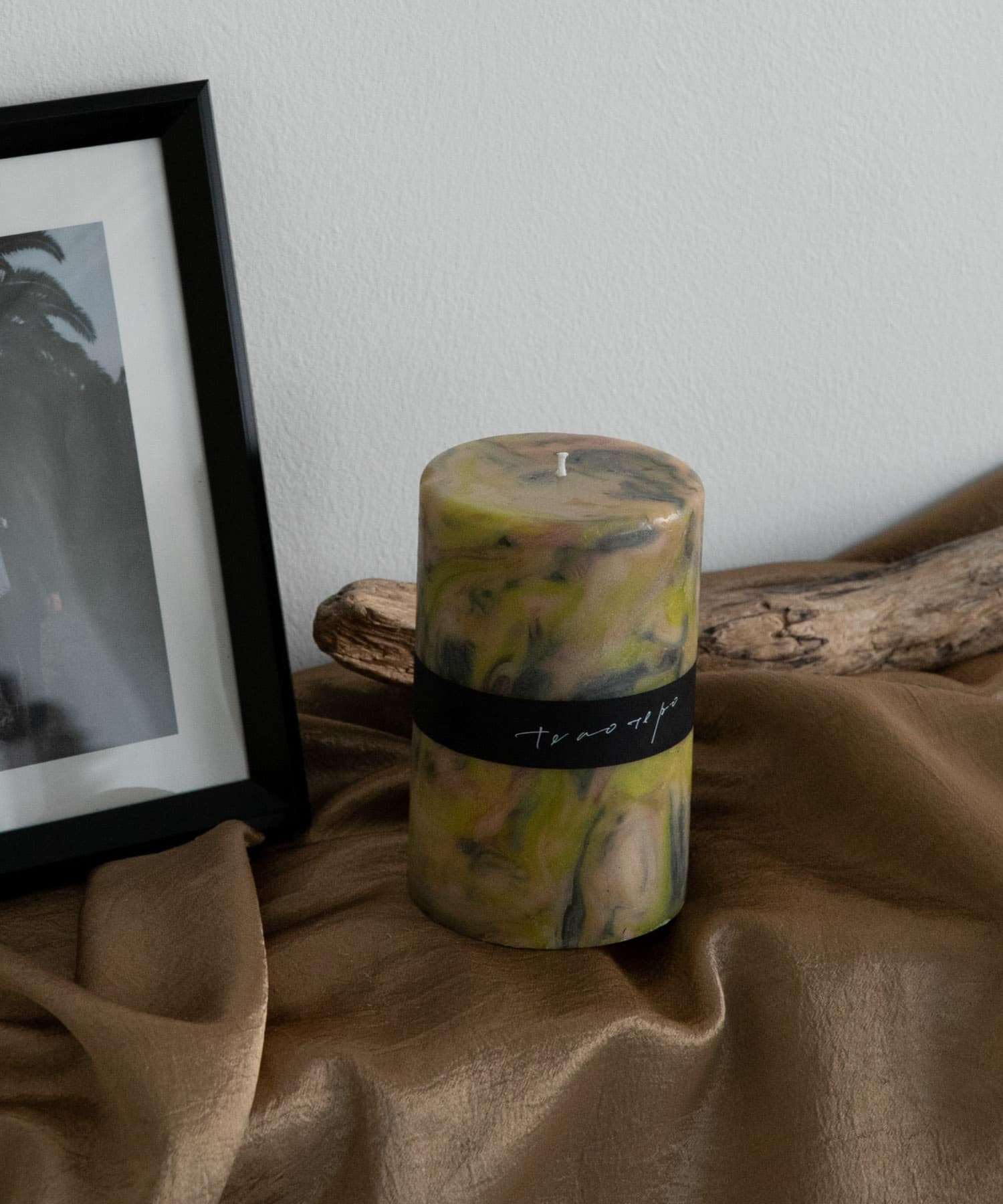te ao te po candle　キャンドル たまゆら YELLOW -