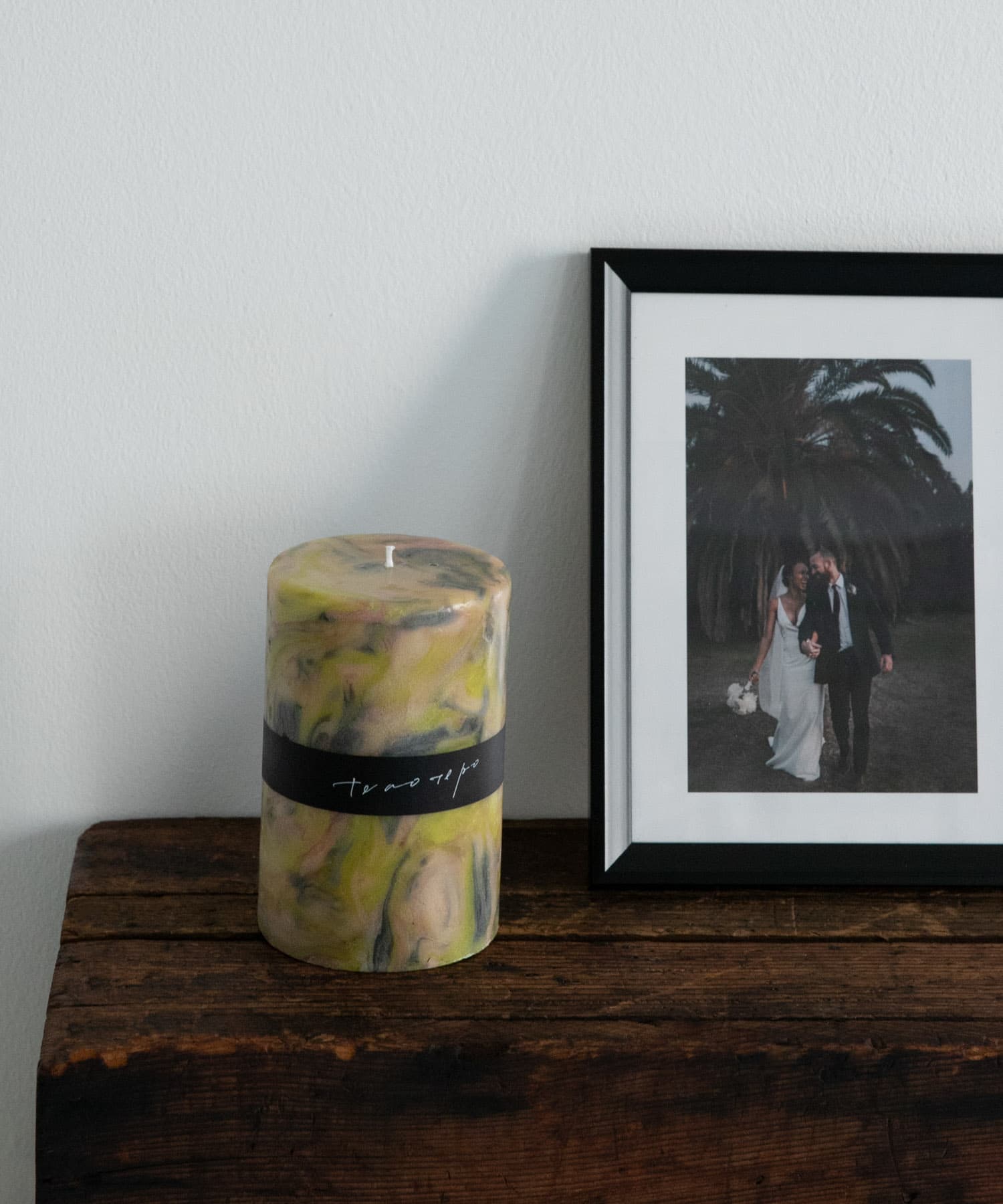 te ao te po candle　キャンドル たまゆら YELLOW -