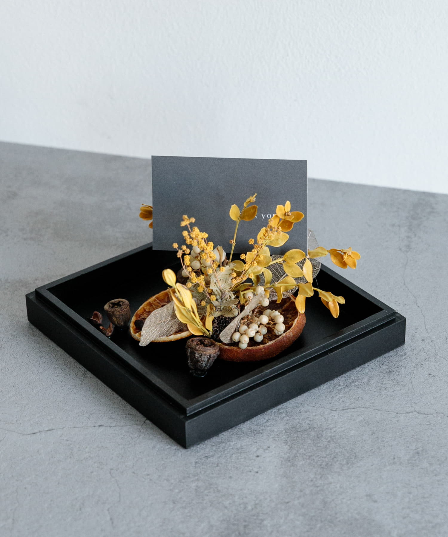 judino　Square Arrangement BLACK -