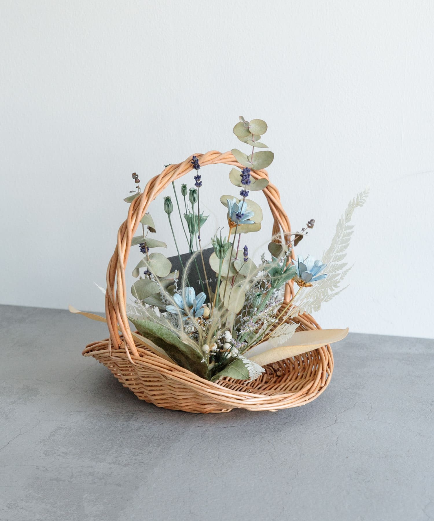 judino　Flower Basket BLUE -
