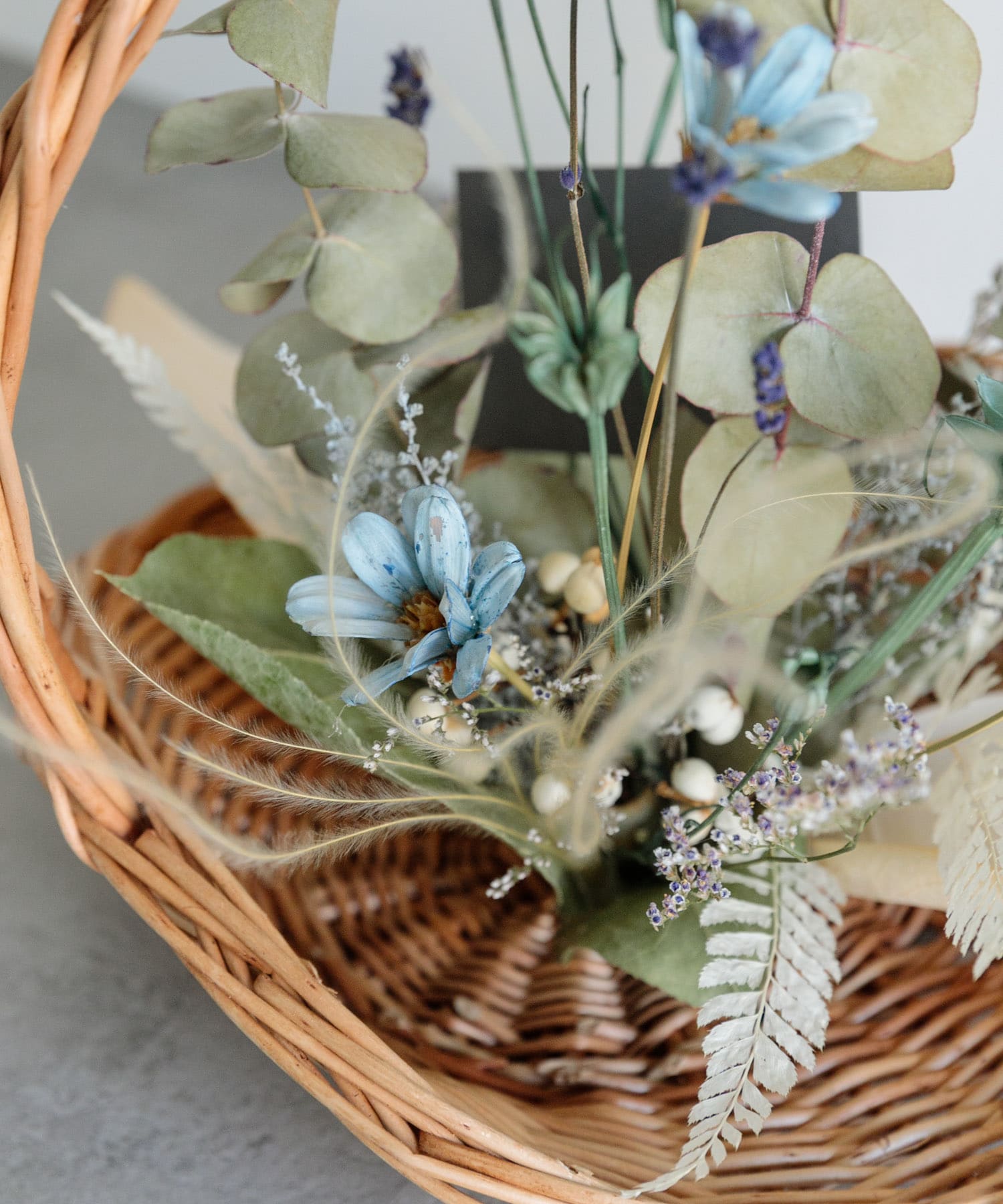 judino　Flower Basket BLUE -
