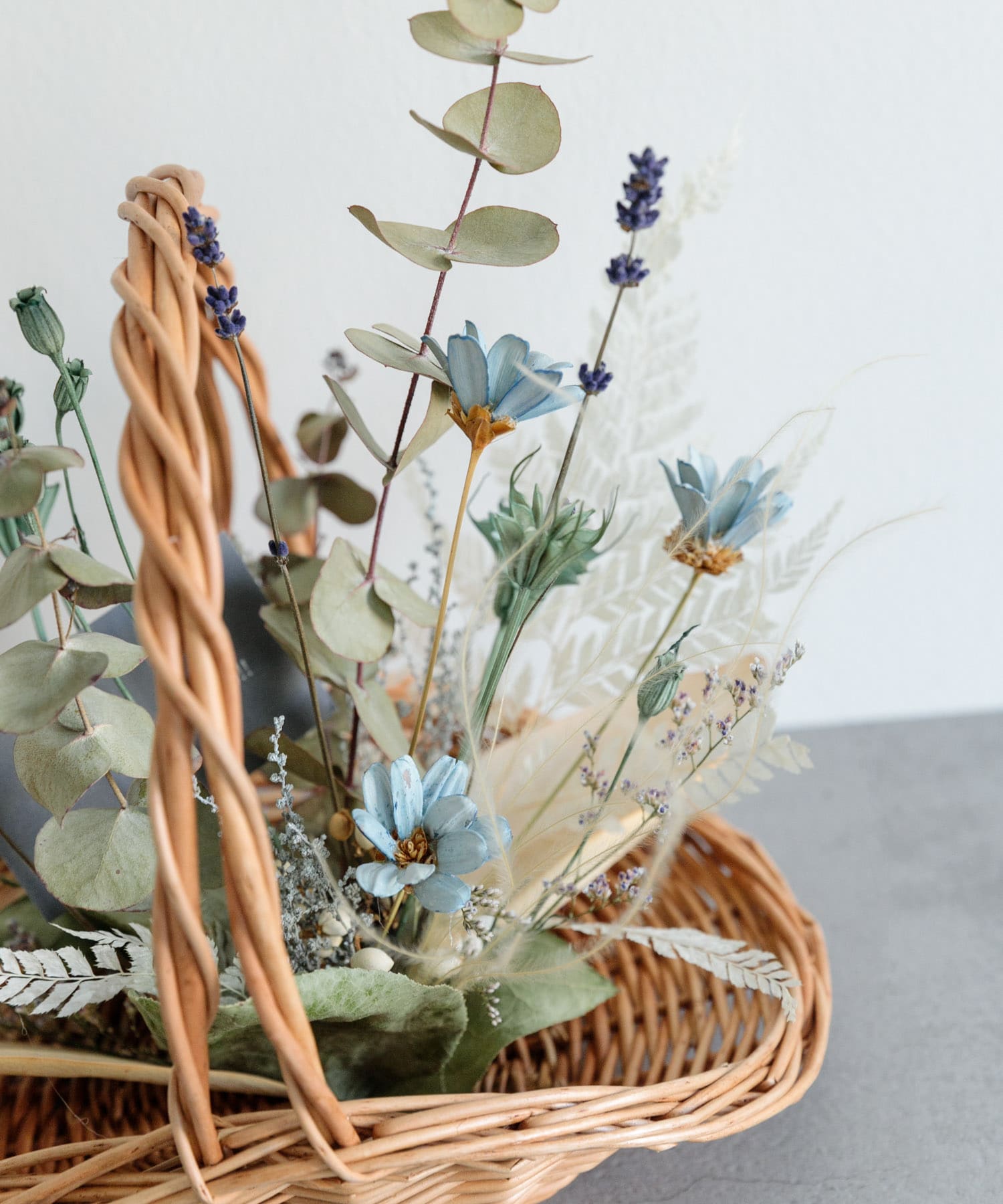 judino　Flower Basket BLUE -