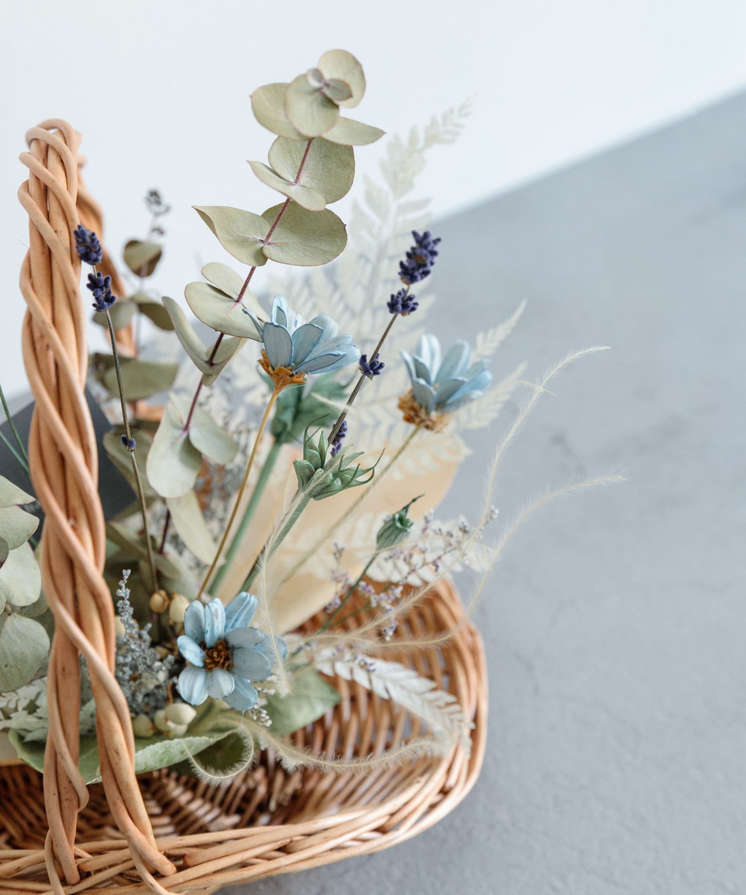 judino　Flower Basket BLUE -