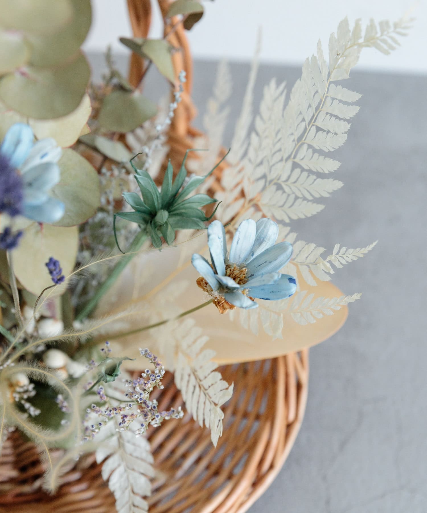 judino　Flower Basket BLUE -