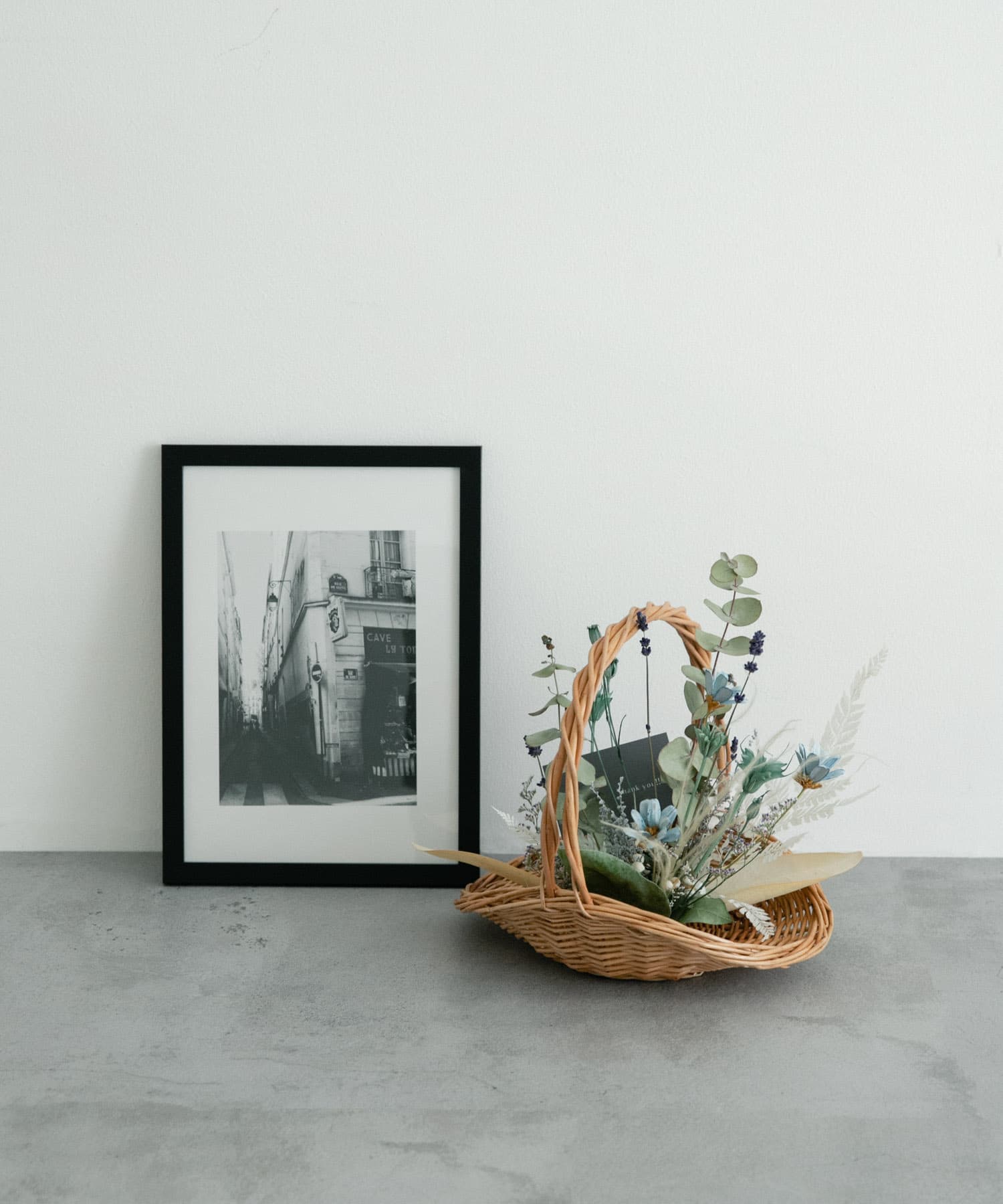 judino　Flower Basket BLUE -