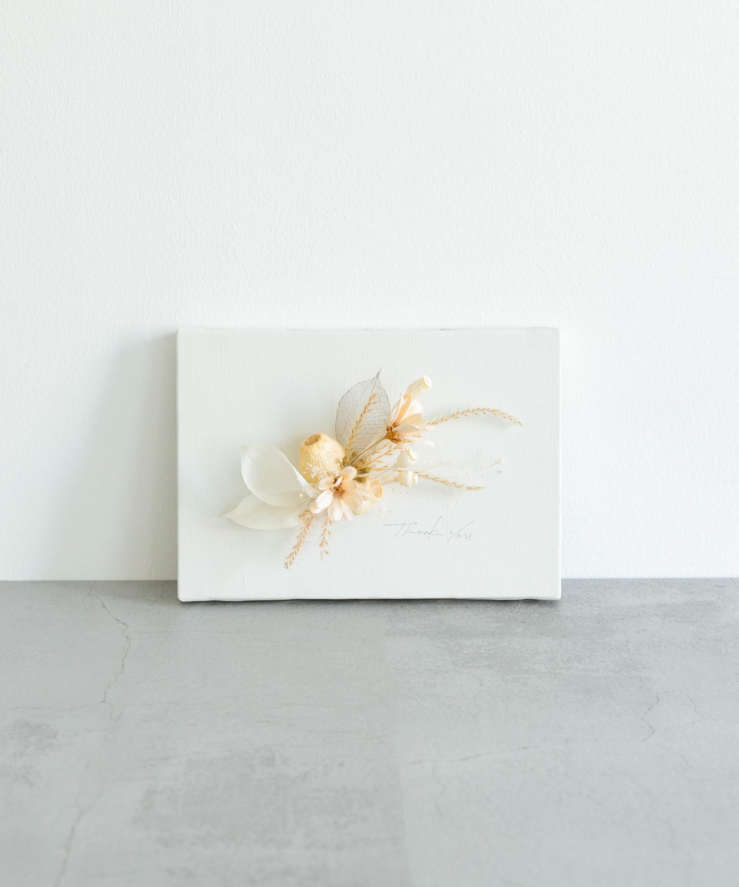 judino　THANK YOU CANVAS white S