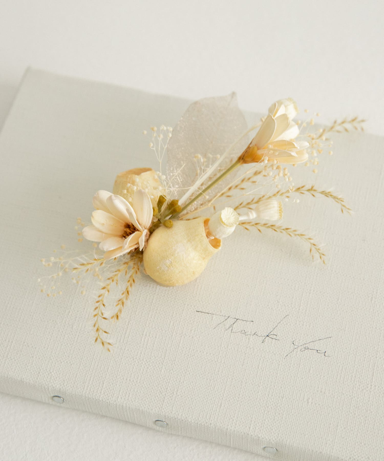 judino　THANK YOU CANVAS white S WHITE S