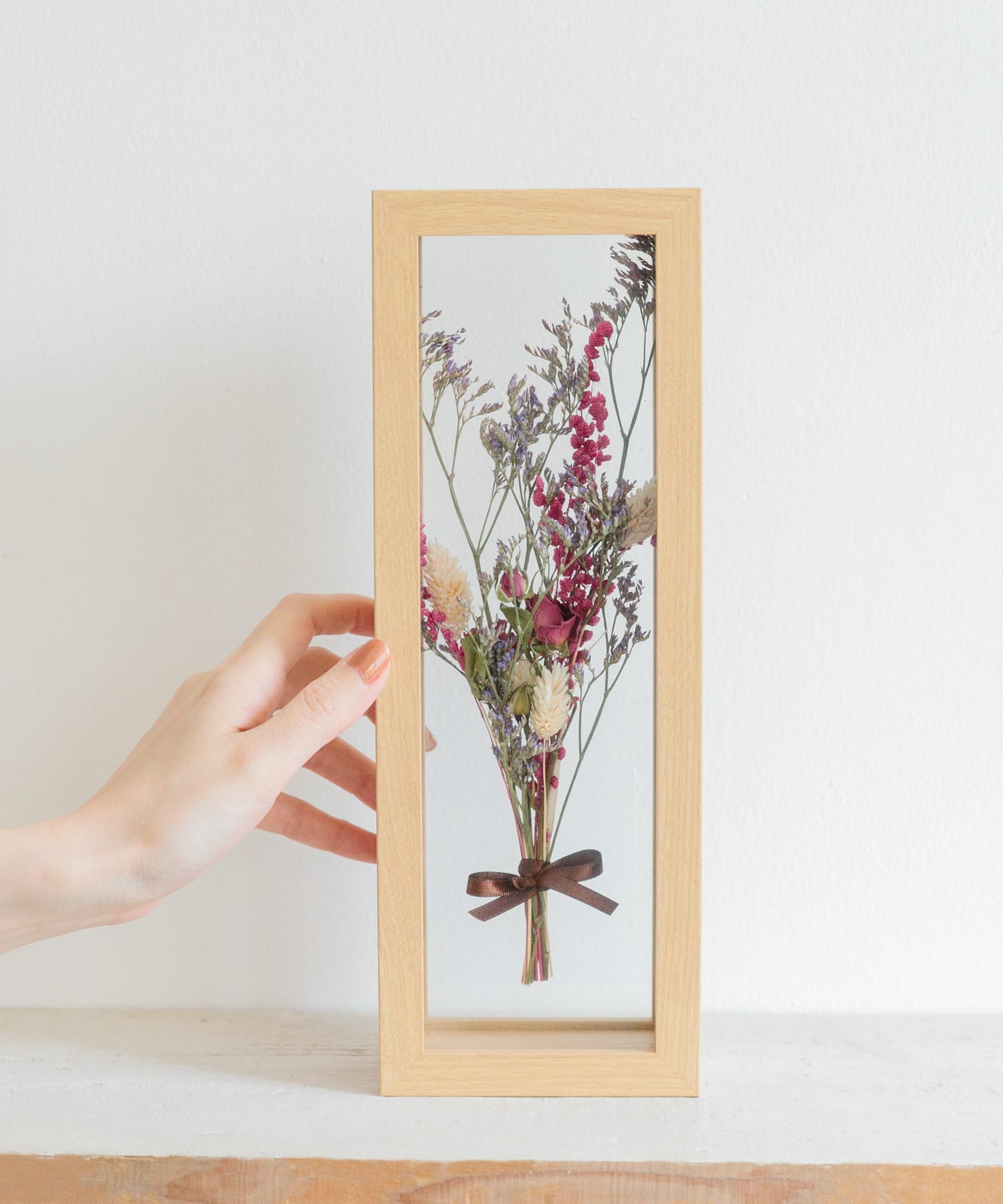 musve　フラワーブーケフレーム RED -