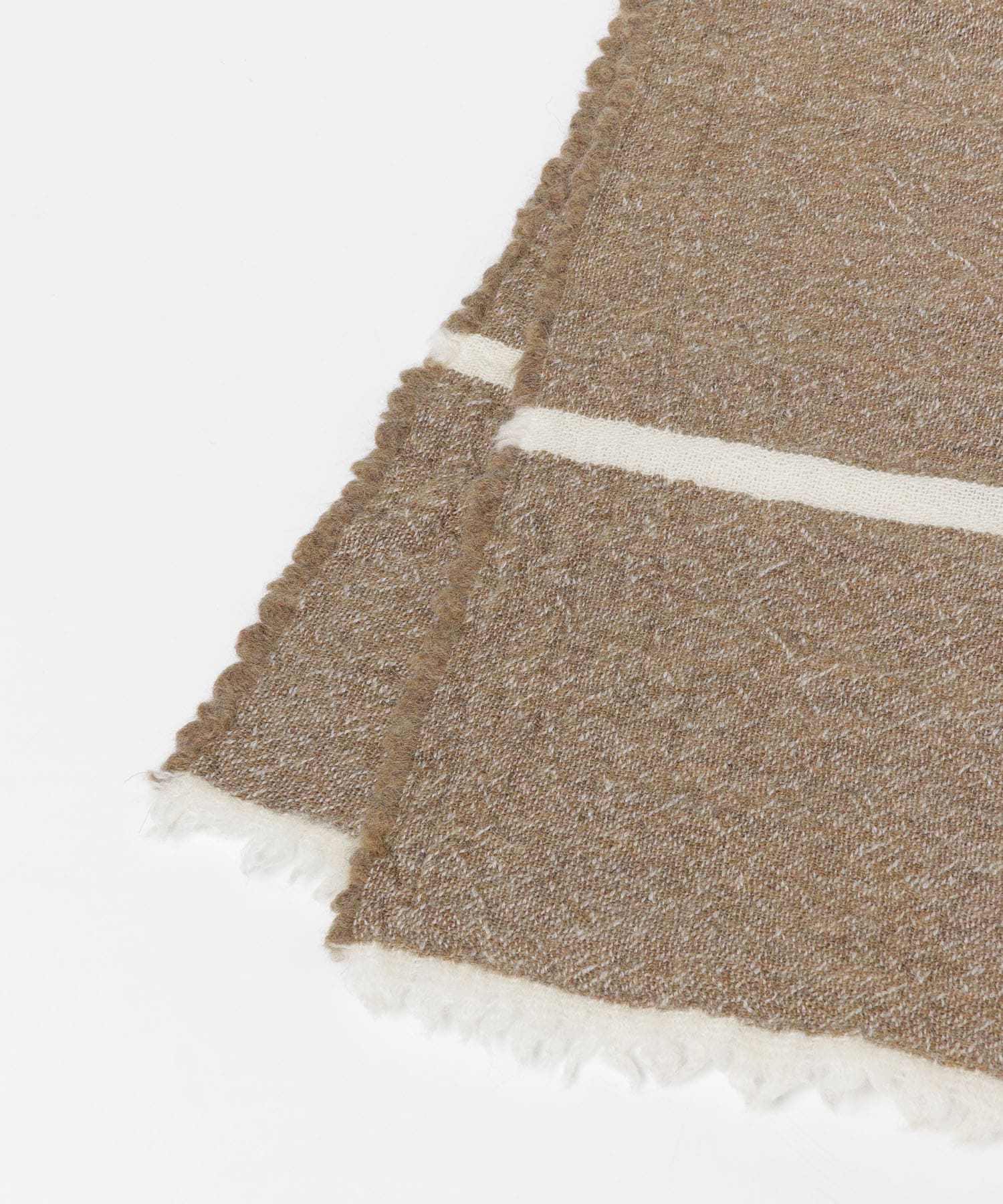 LAPUAN KANKURIT　TANHU scarf brown -