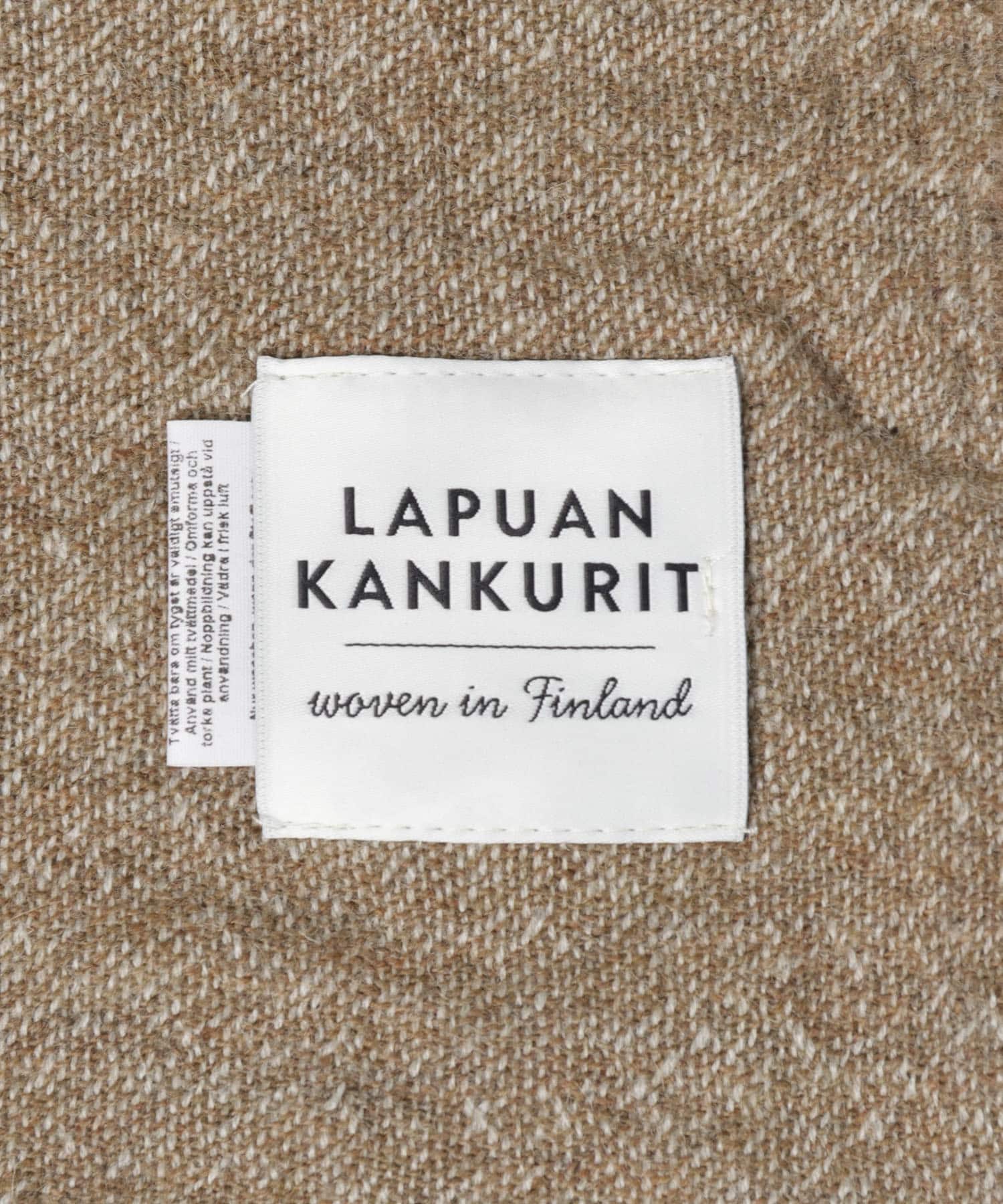 LAPUAN KANKURIT　TANHU scarf brown -