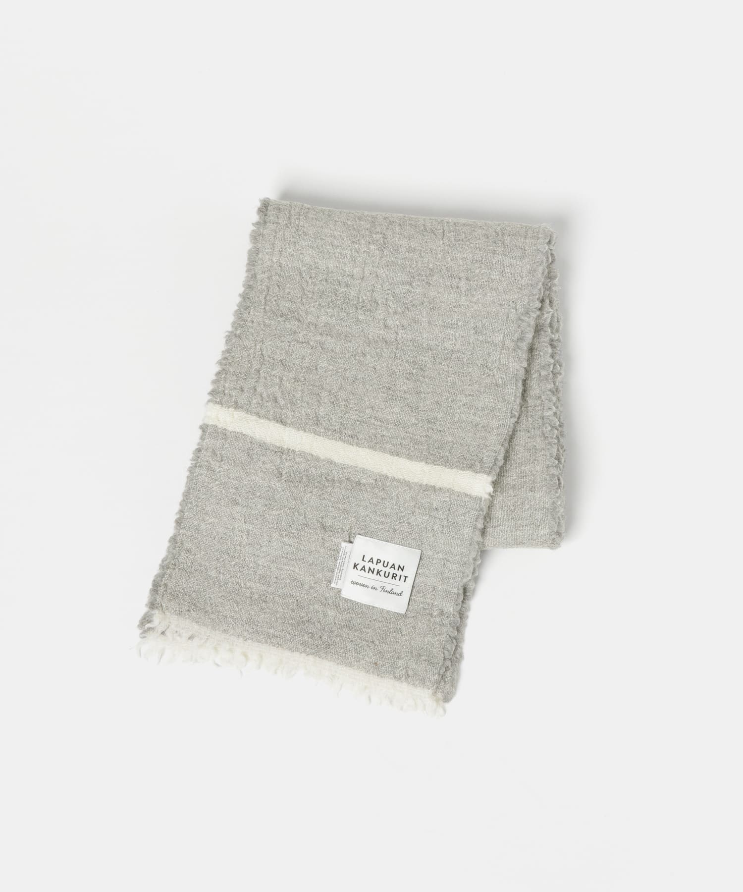 LAPUAN KANKURIT　TANHU scarf grey -