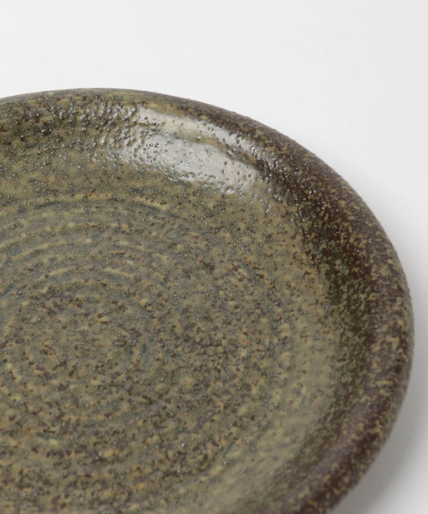 m.m.d.　丸皿S 2枚セット 緑結晶 S