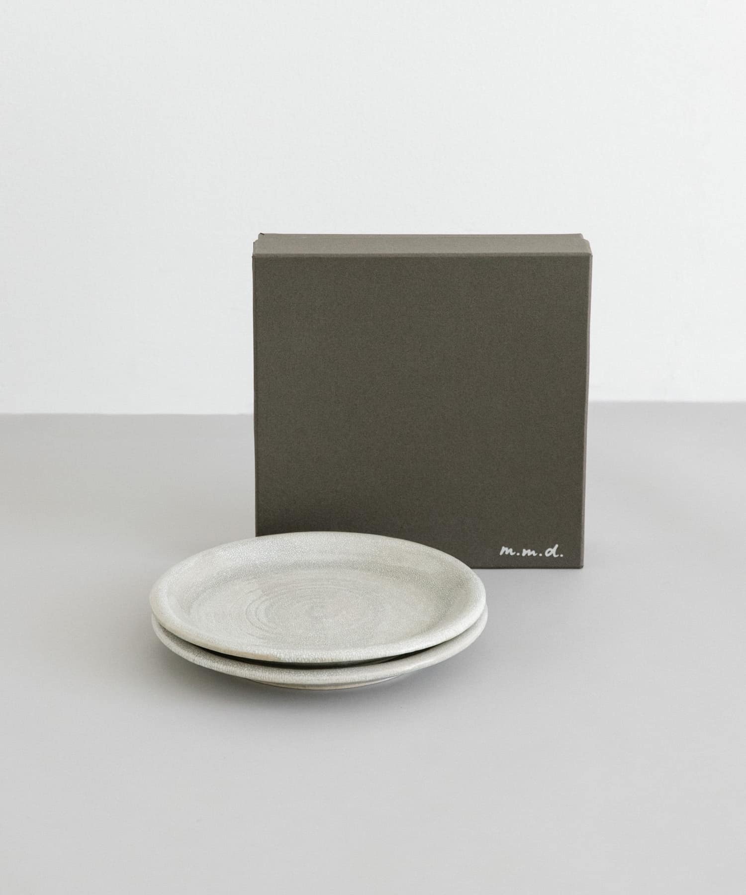 m.m.d.　丸皿M 2枚セット