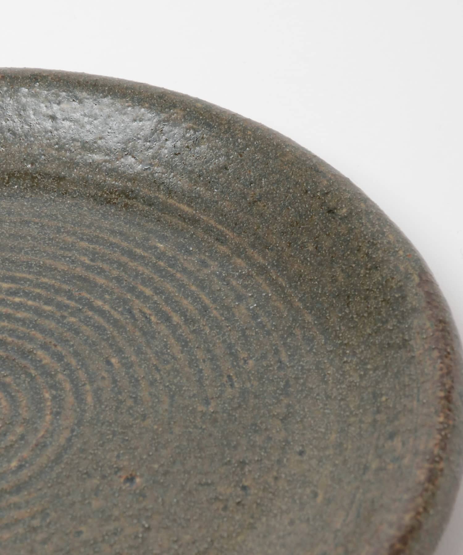 m.m.d.　丸皿 6枚セット 緑結晶 -