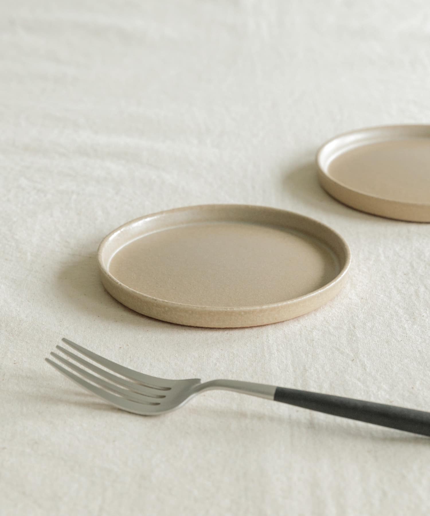 信楽焼 musve plate S 2枚セット sand S