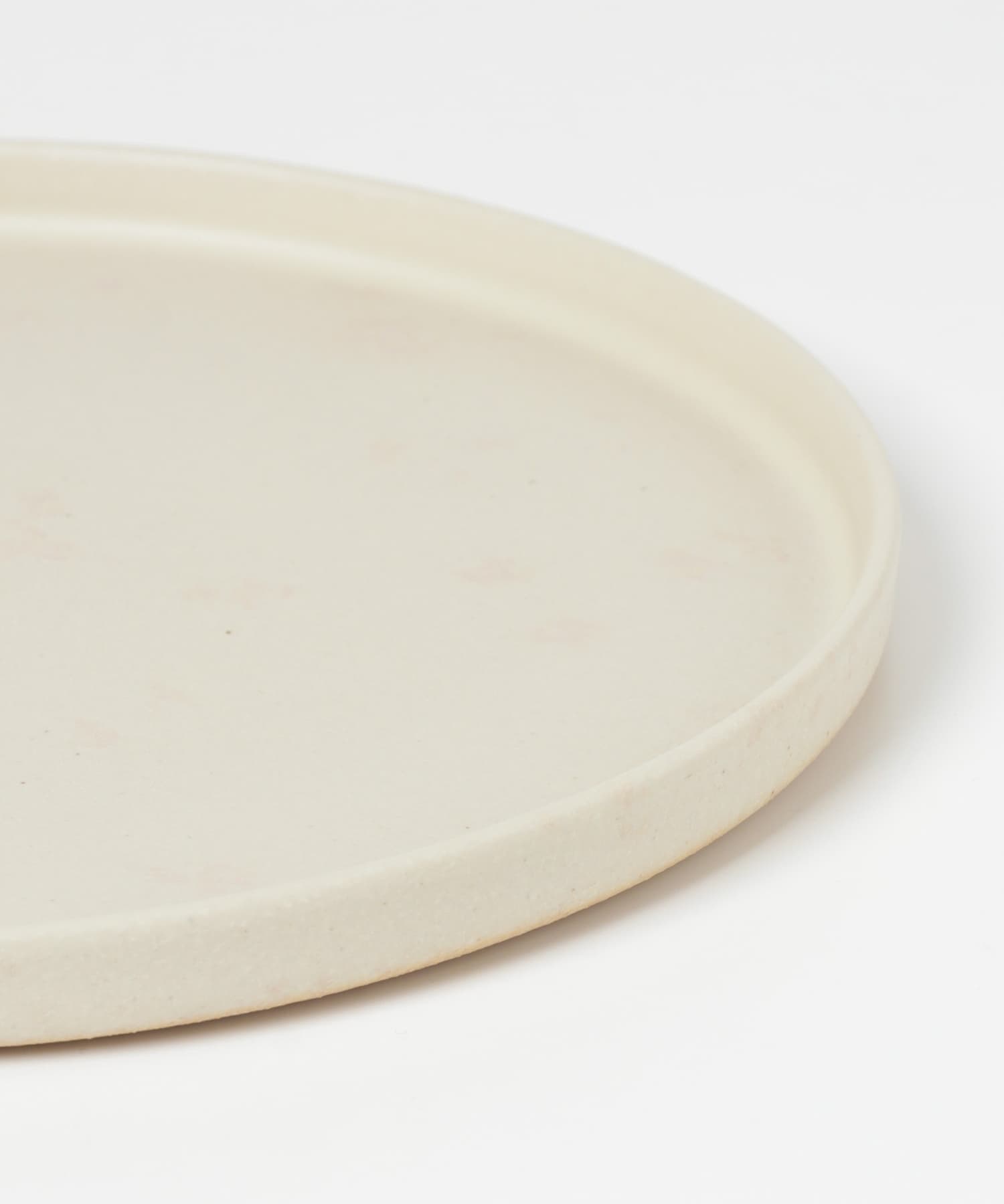 信楽焼 musve plate L 2枚セット off white L